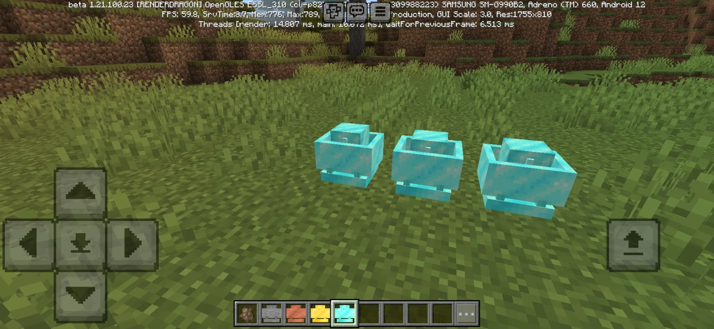 Diamond from Mineshaft Mod for Minecraft PE