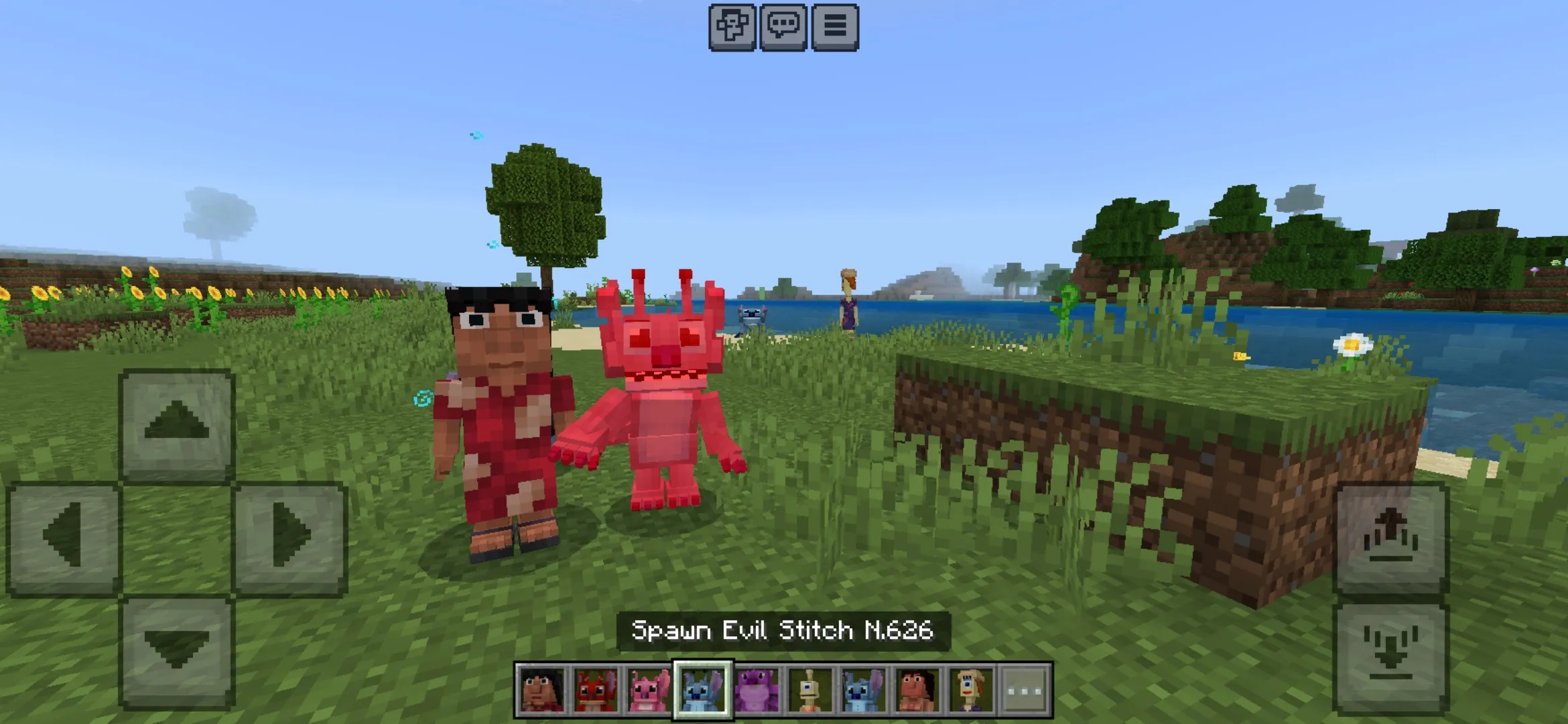 Evil from Lilo and Stitch Mod for Minecraft PE