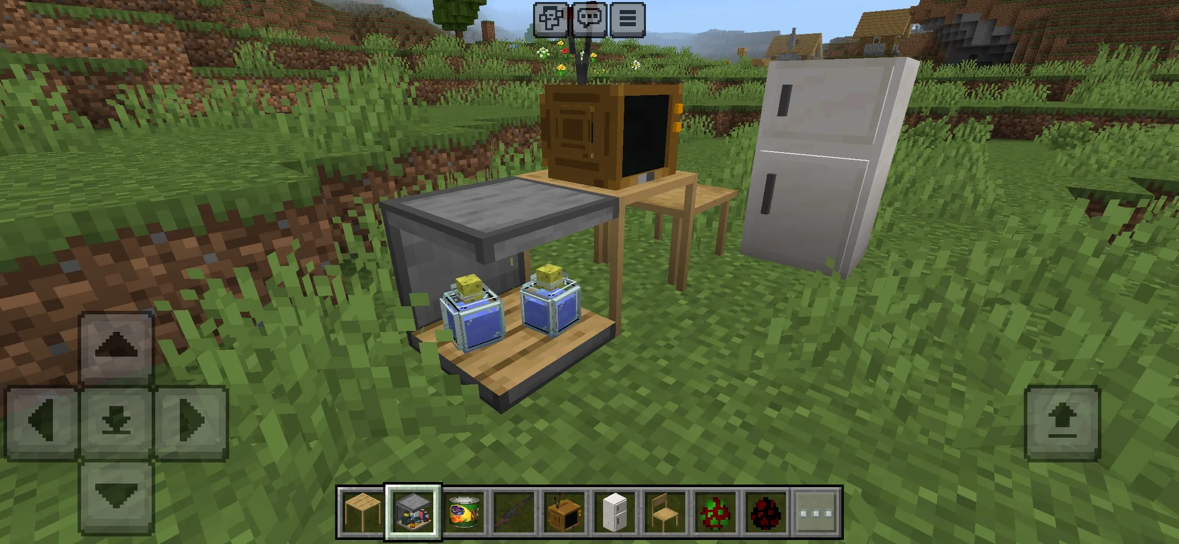 Items from Experiment 8 Mod for Minecraft PE