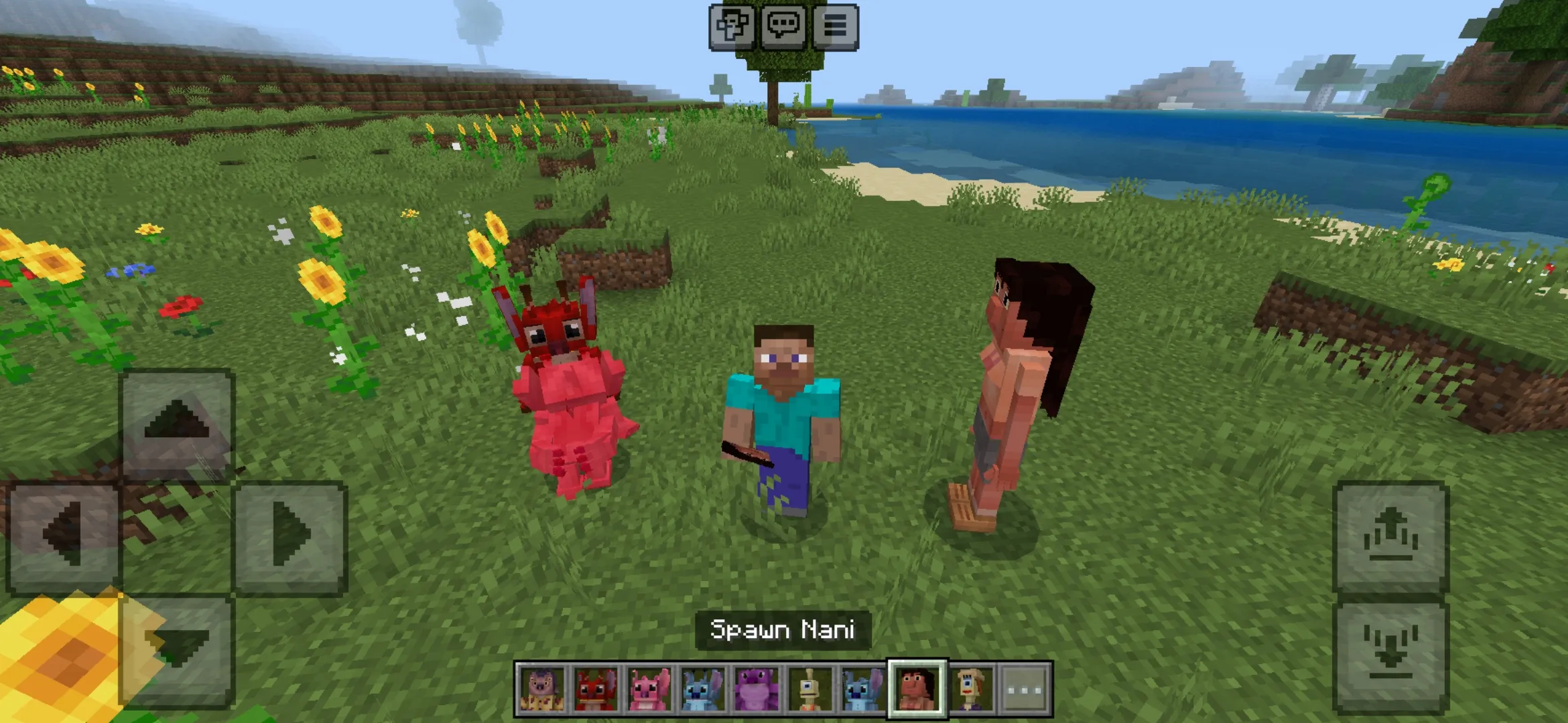 Lilo and Stitch Mod for Minecraft PE