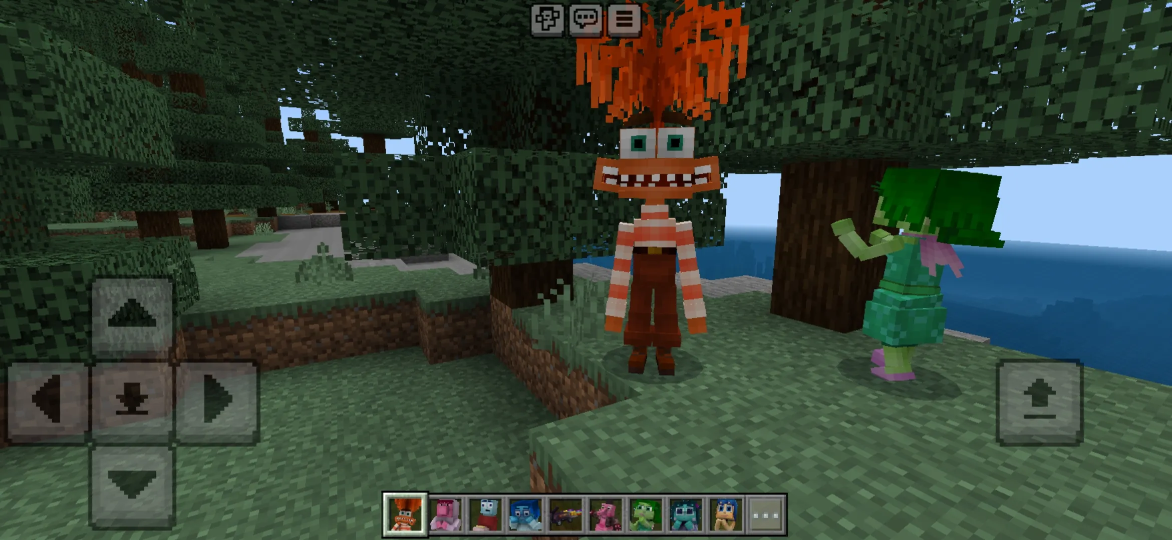 Mob from Inside Out 2 Mod for Minecraft PE