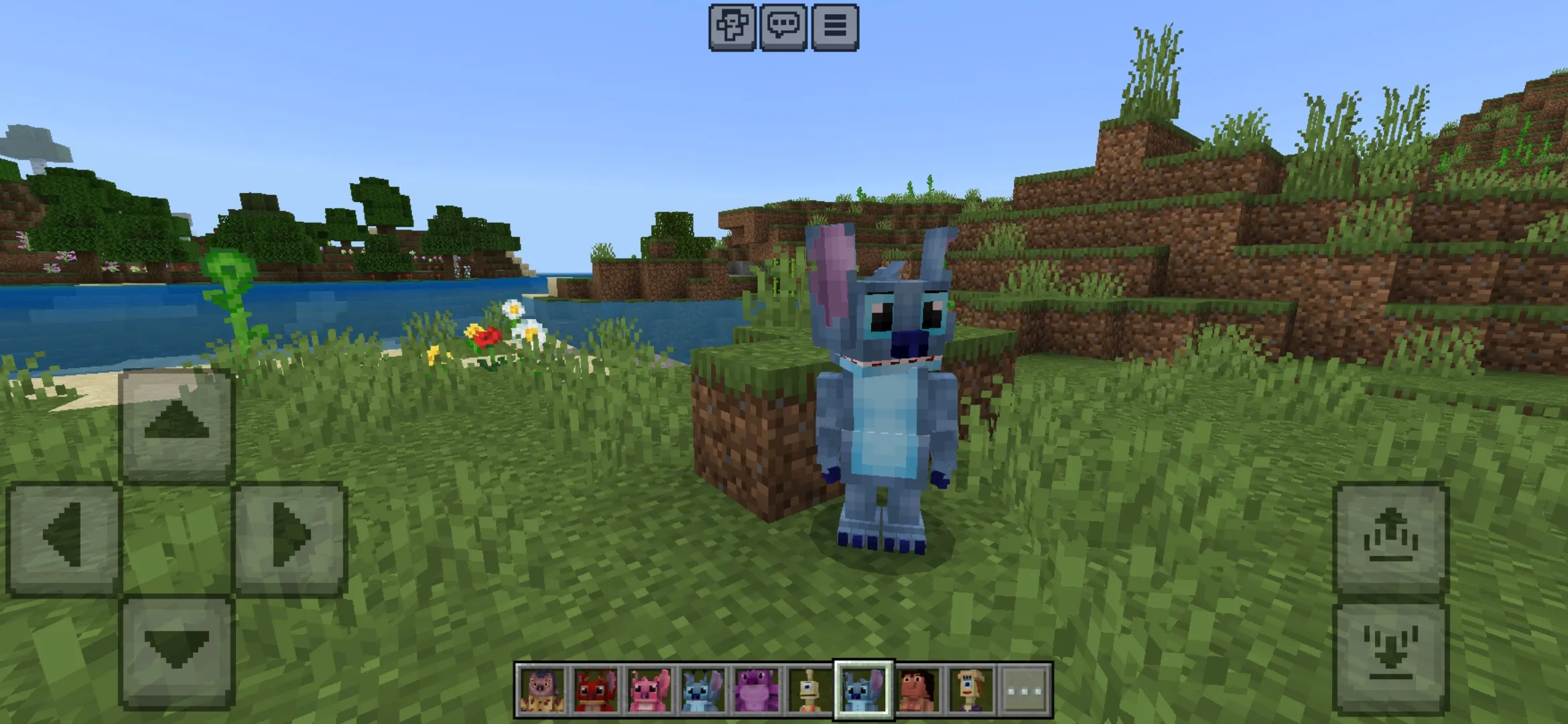 Mob from Lilo and Stitch Mod for Minecraft PE