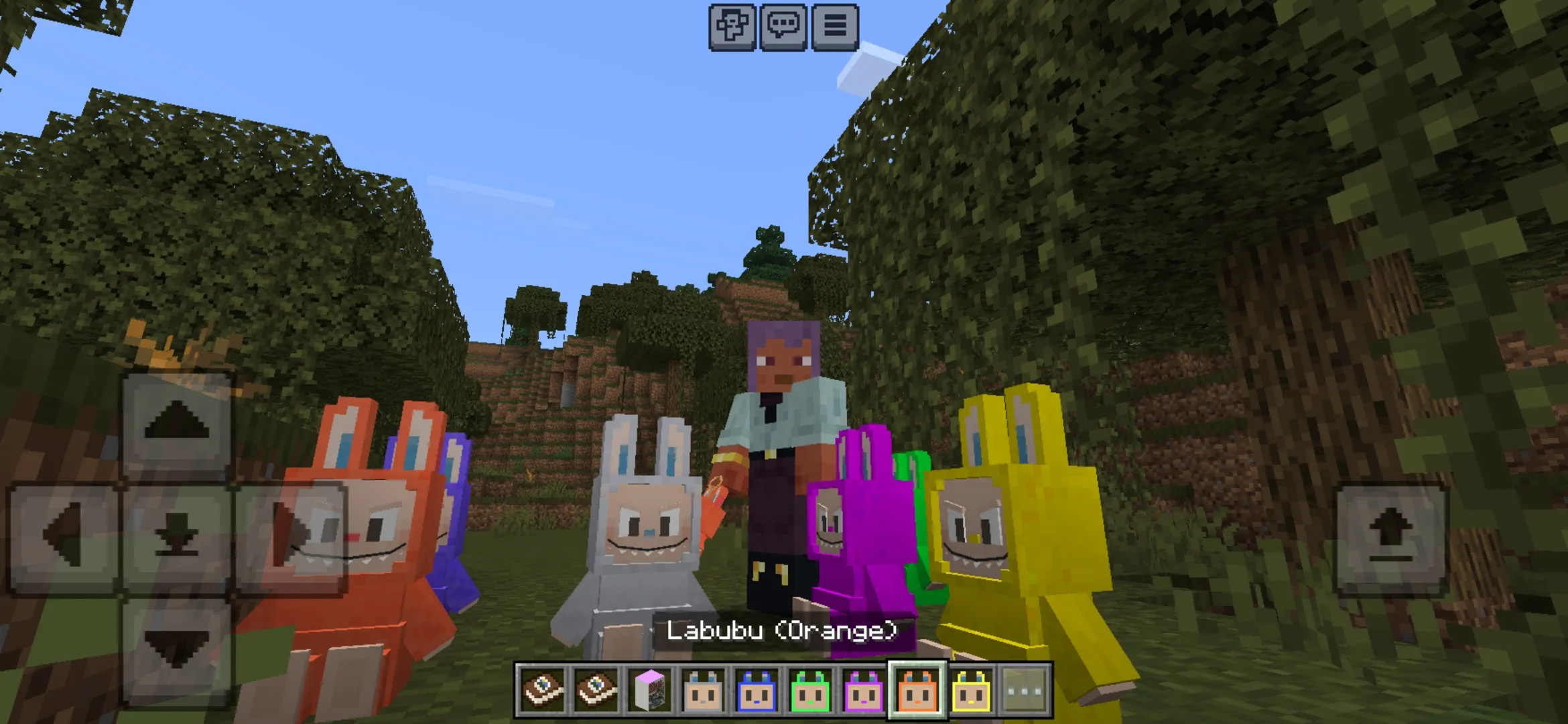 Orange from Labubus Mod for Minecraft PE