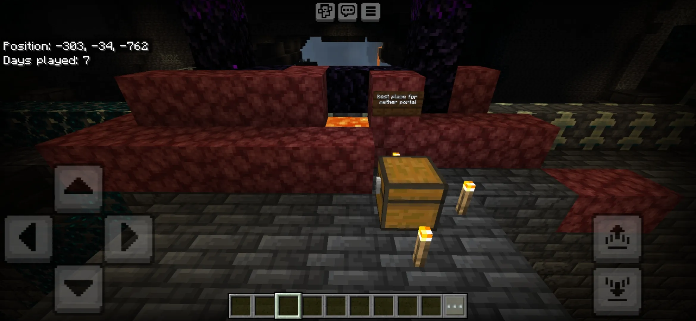 Start from Ancient City Survival Map for Minecraft PE