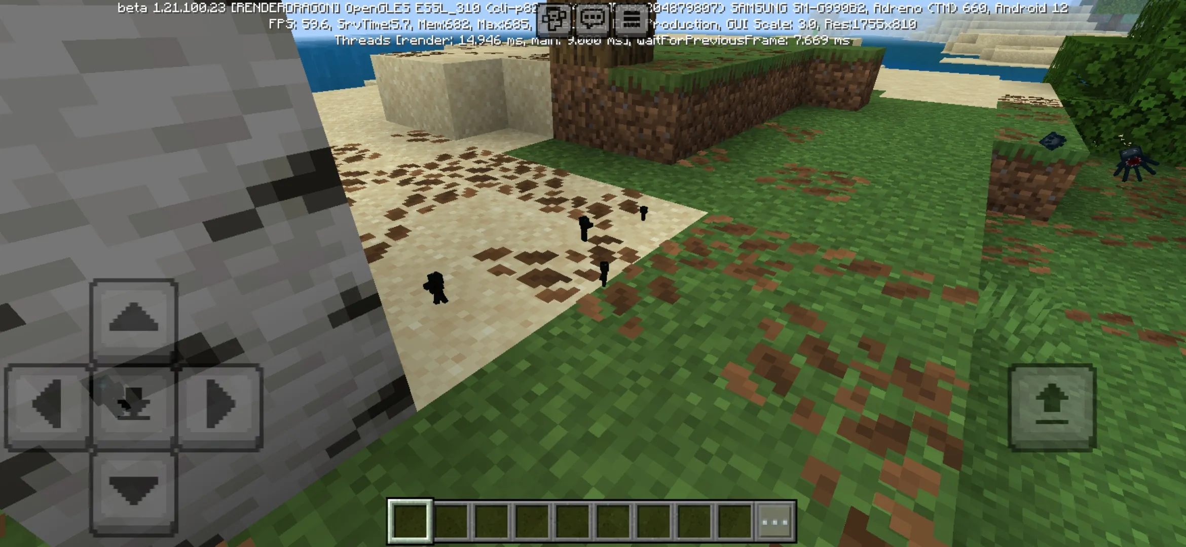 Underground from ESP Texture Pack for Minecraft PE