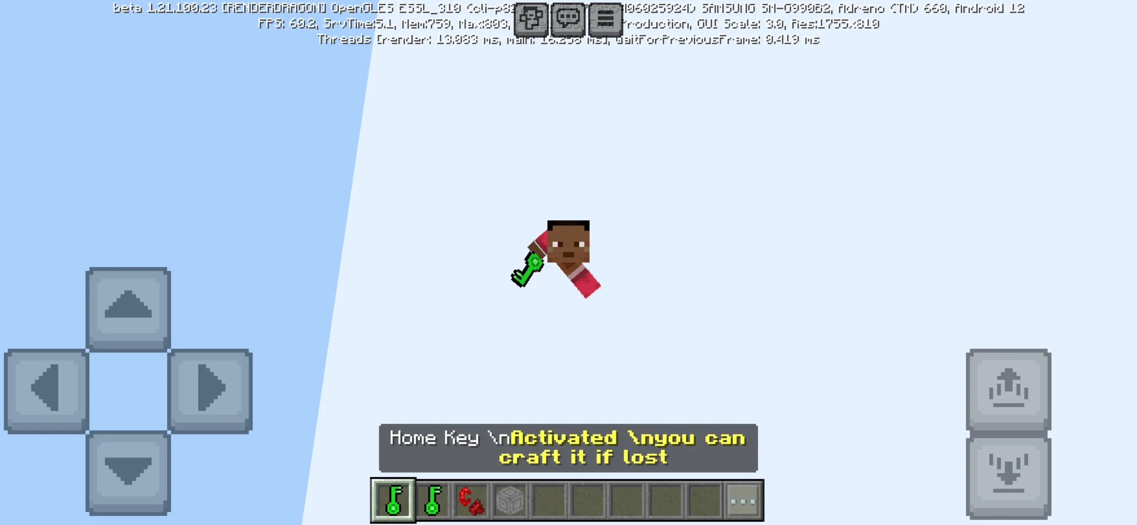 Use from Aromic Dimension Mod for Minecraft PE