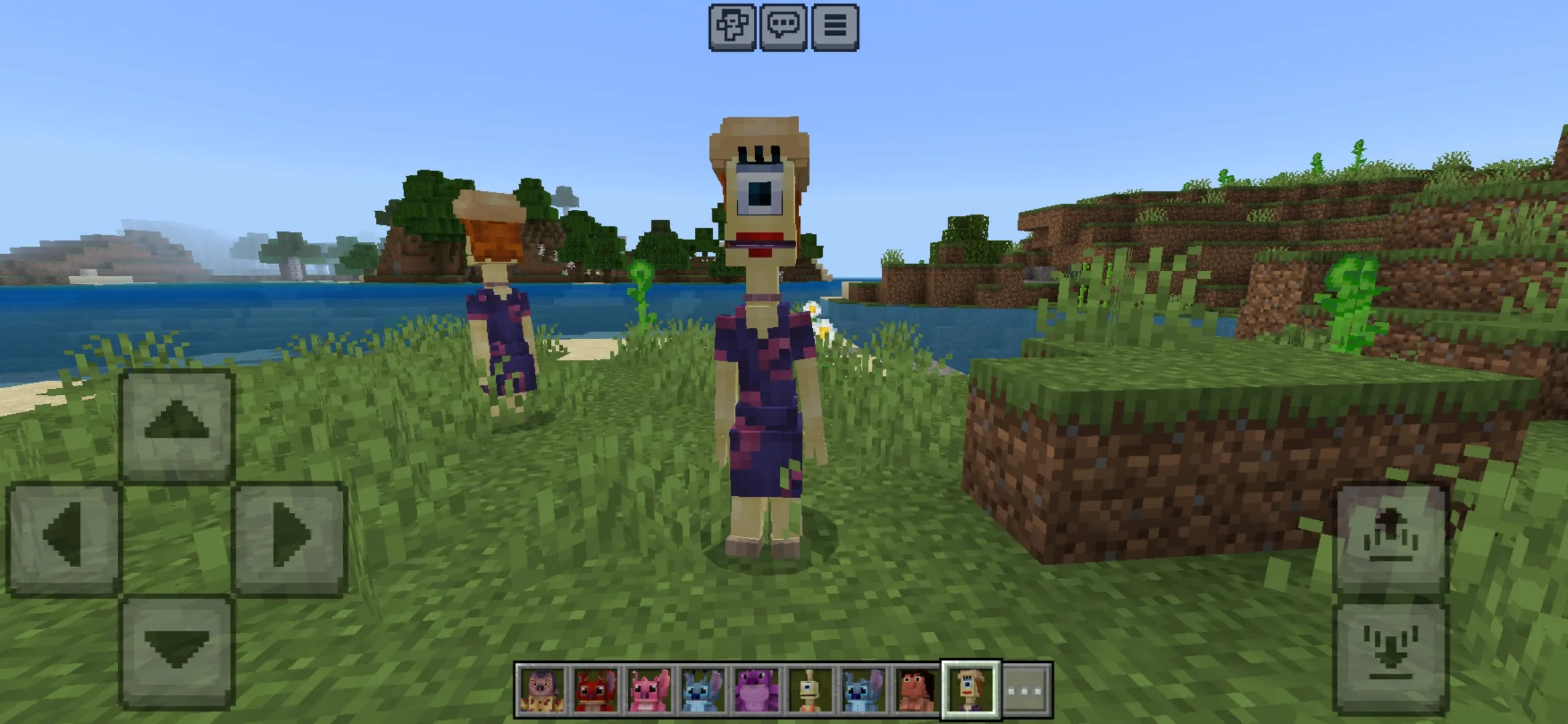 Woman from Lilo and Stitch Mod for Minecraft PE