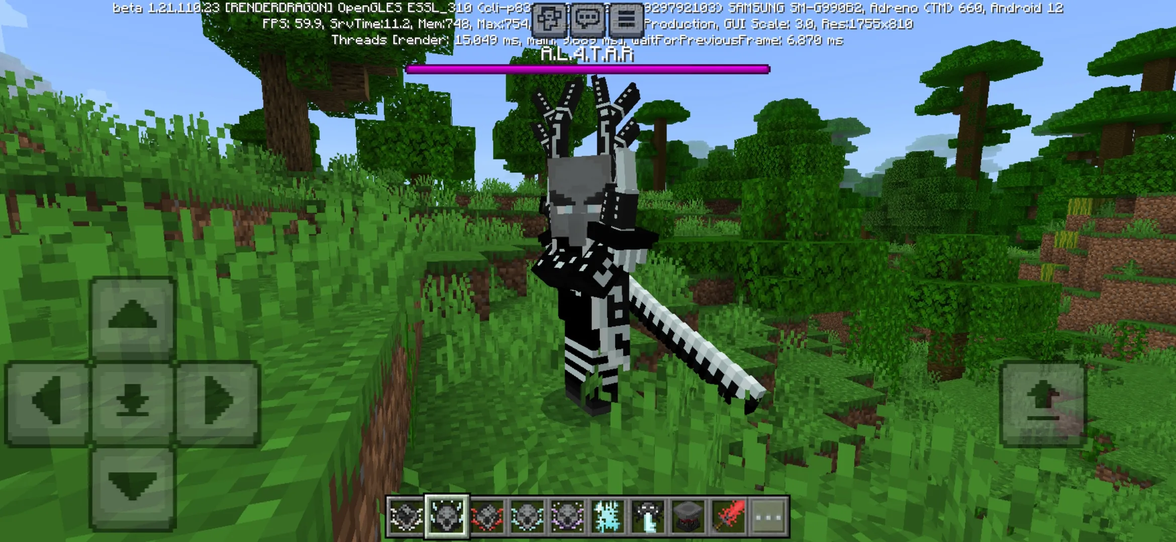 Alatar from Project Onyx Mod for Minecraft PE