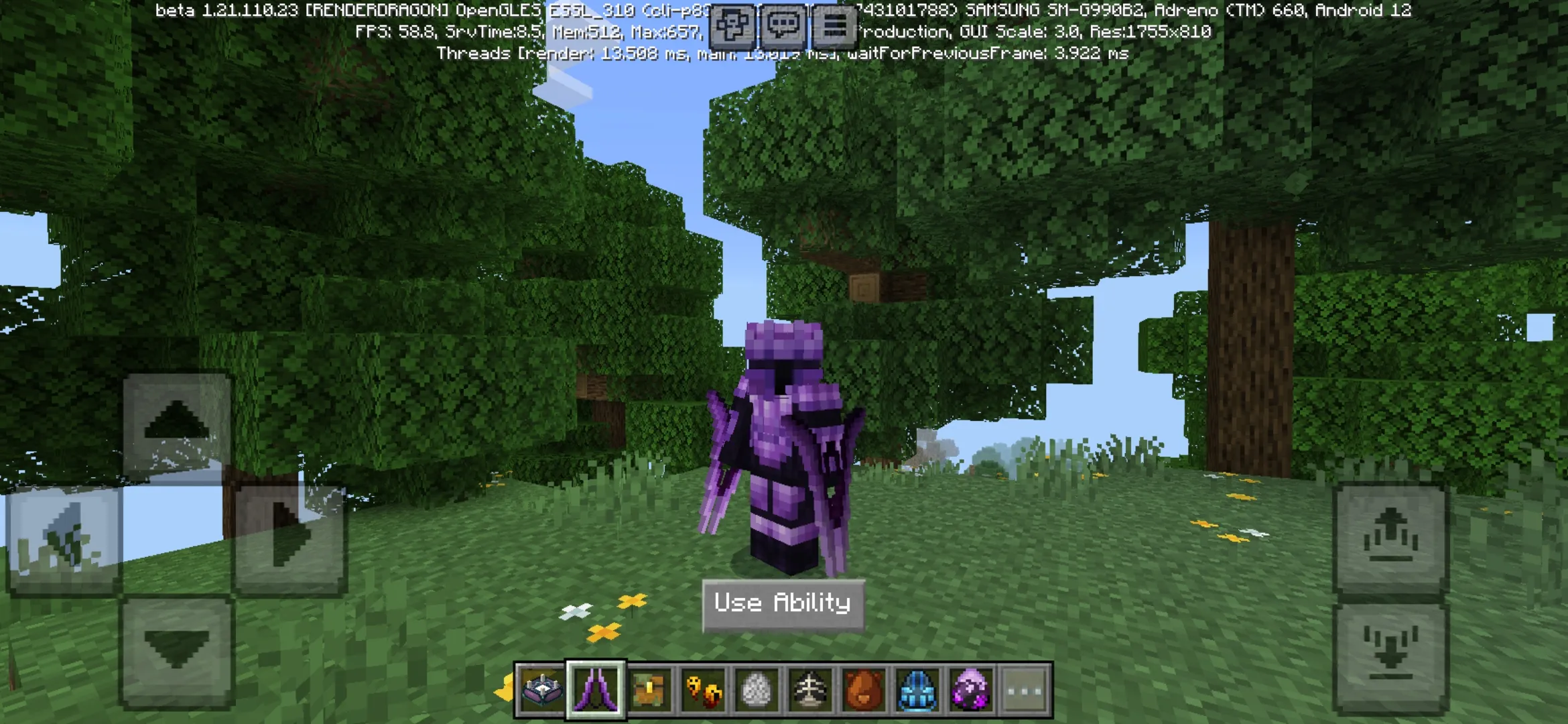 Armor from Survival Reworked Mod for Minecraft PE