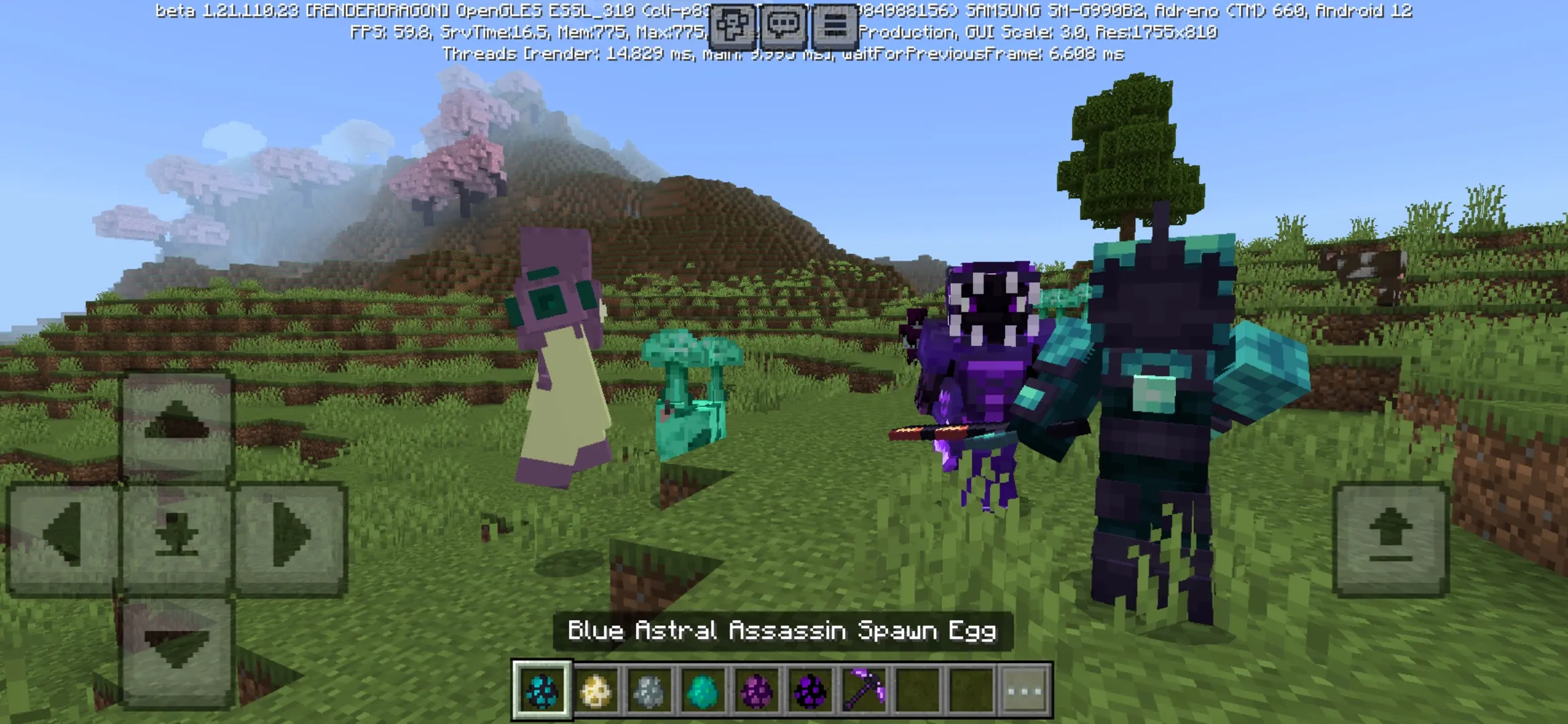 Assassin from Abyssal Ascent Mod for Minecraft PE