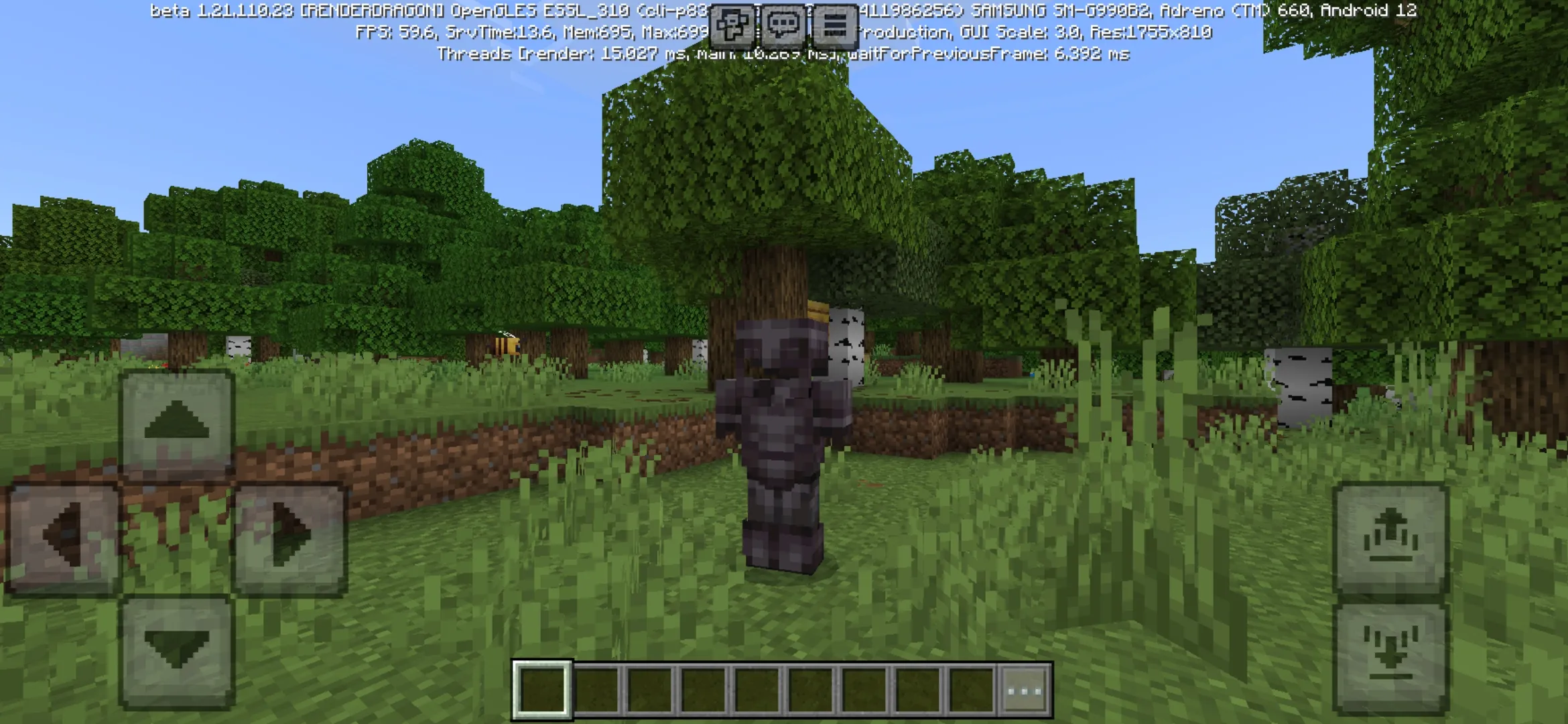 Bare Bones Texture Pack for Minecraft PE