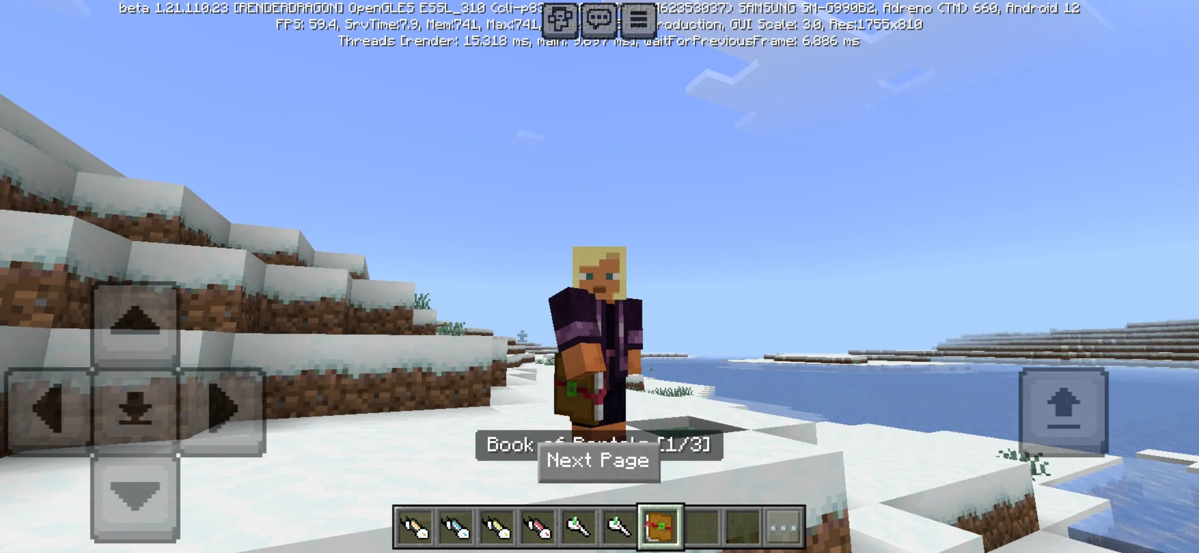 Book from Portal Gun for Minecraft PE