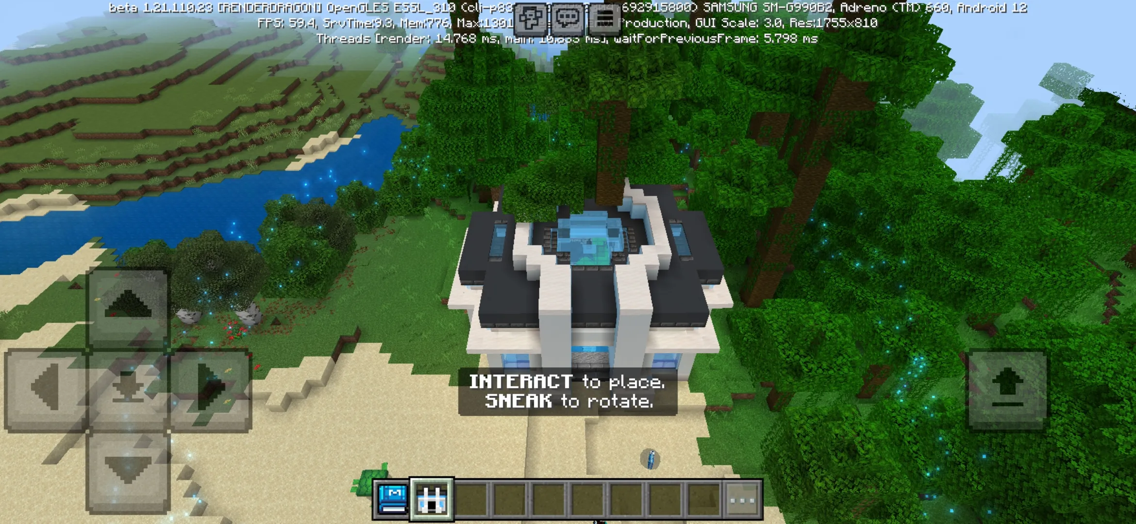 Building Houses Mod for Minecraft PE