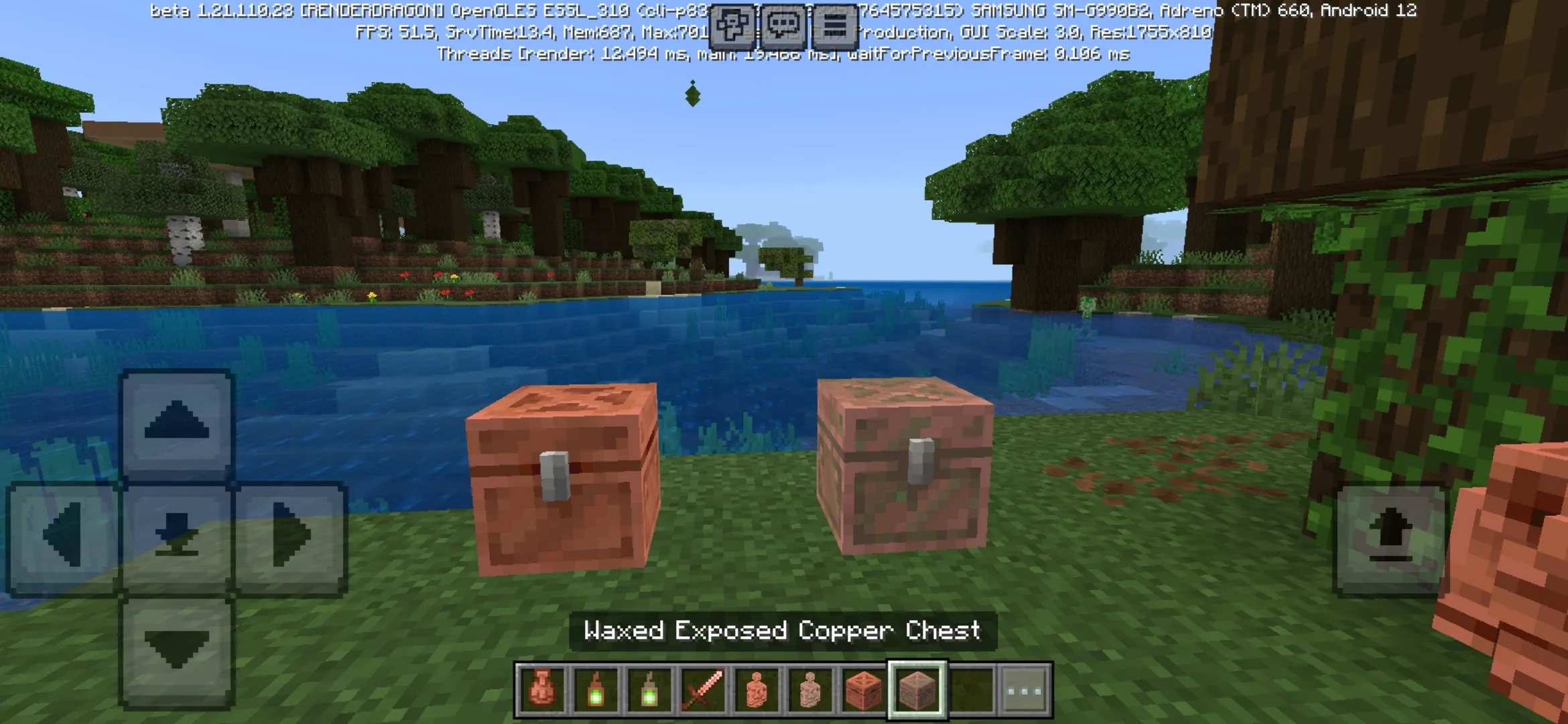 Chest from Minecraft PE 1.21