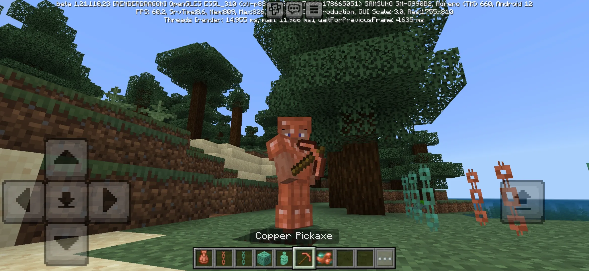 Copper Armor from Minecraft PE