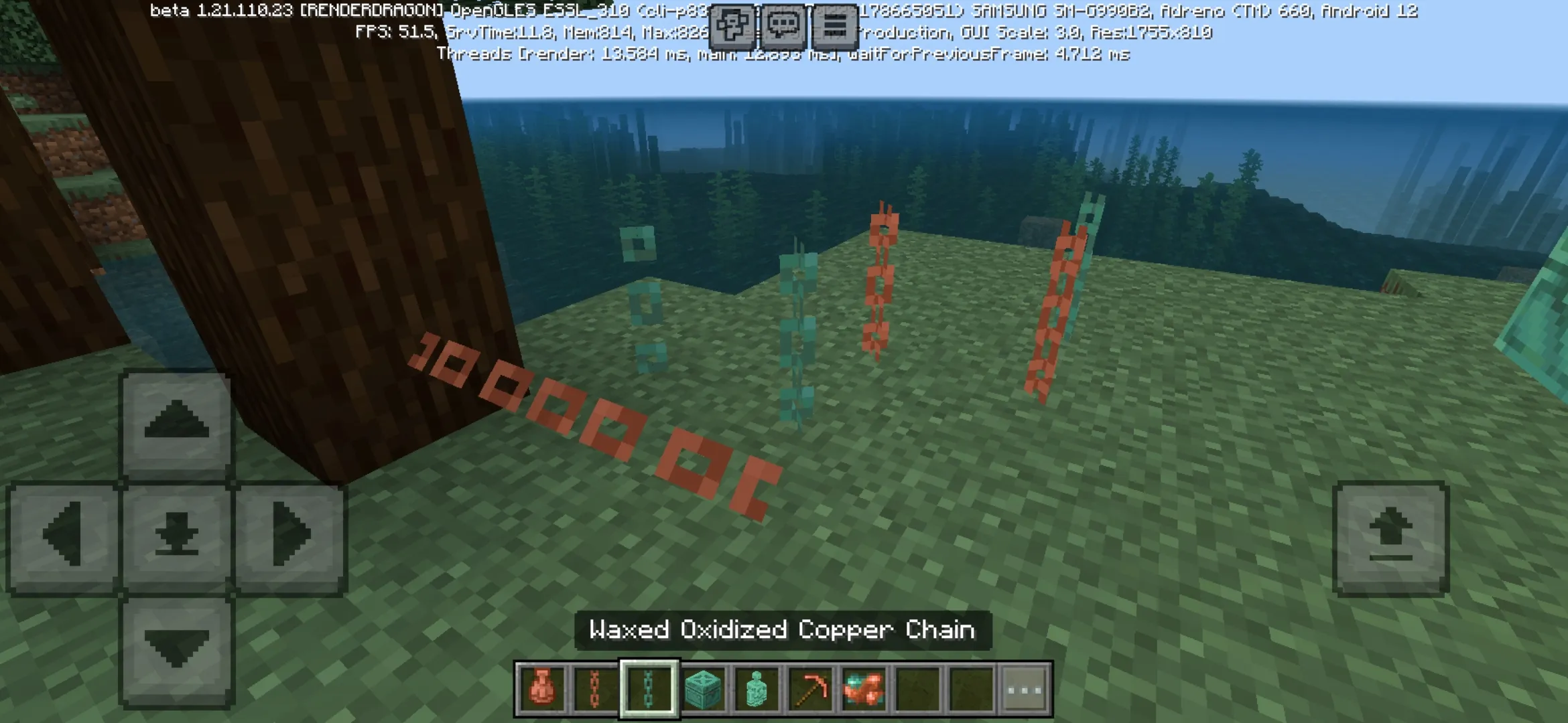 Copper Chain from Minecraft PE
