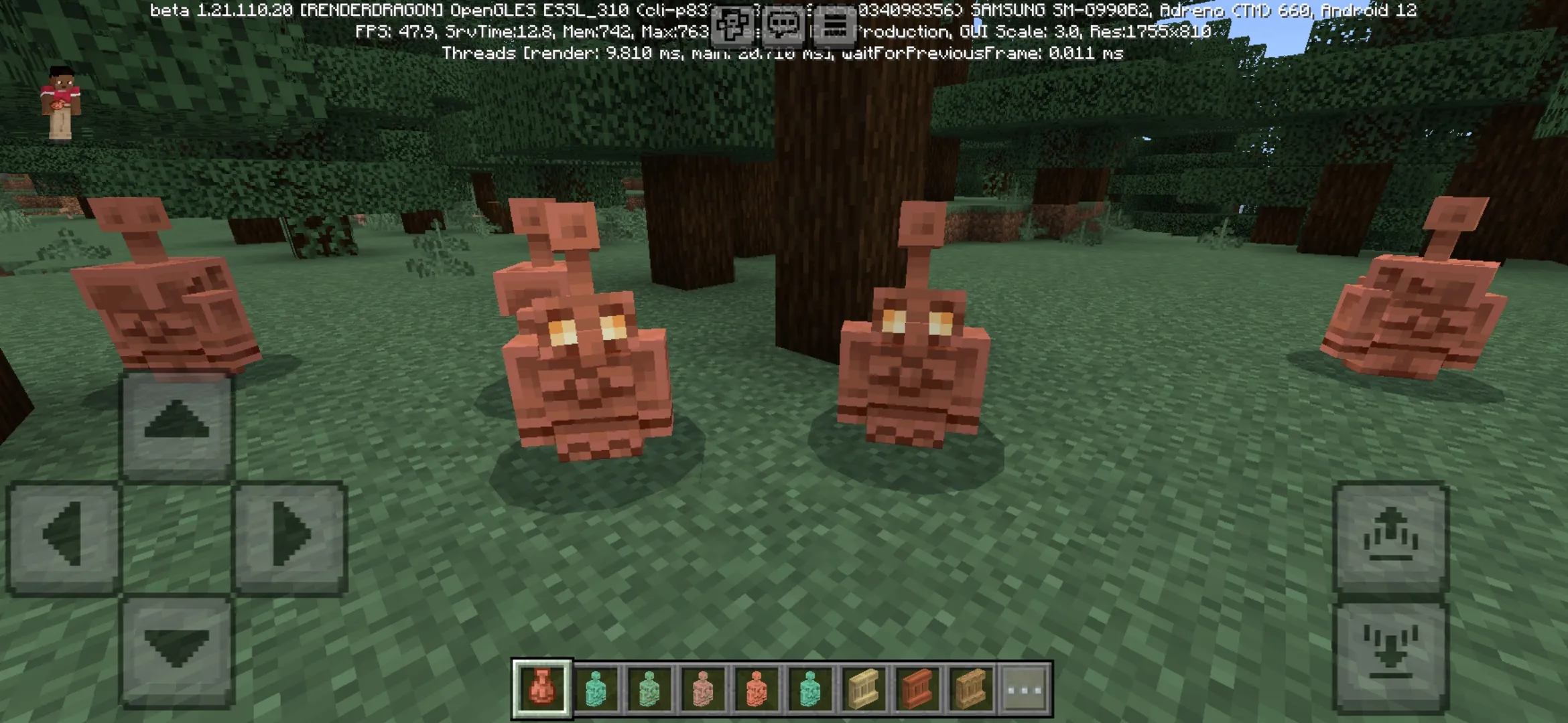 Copper Golem from Minecraft 1.21