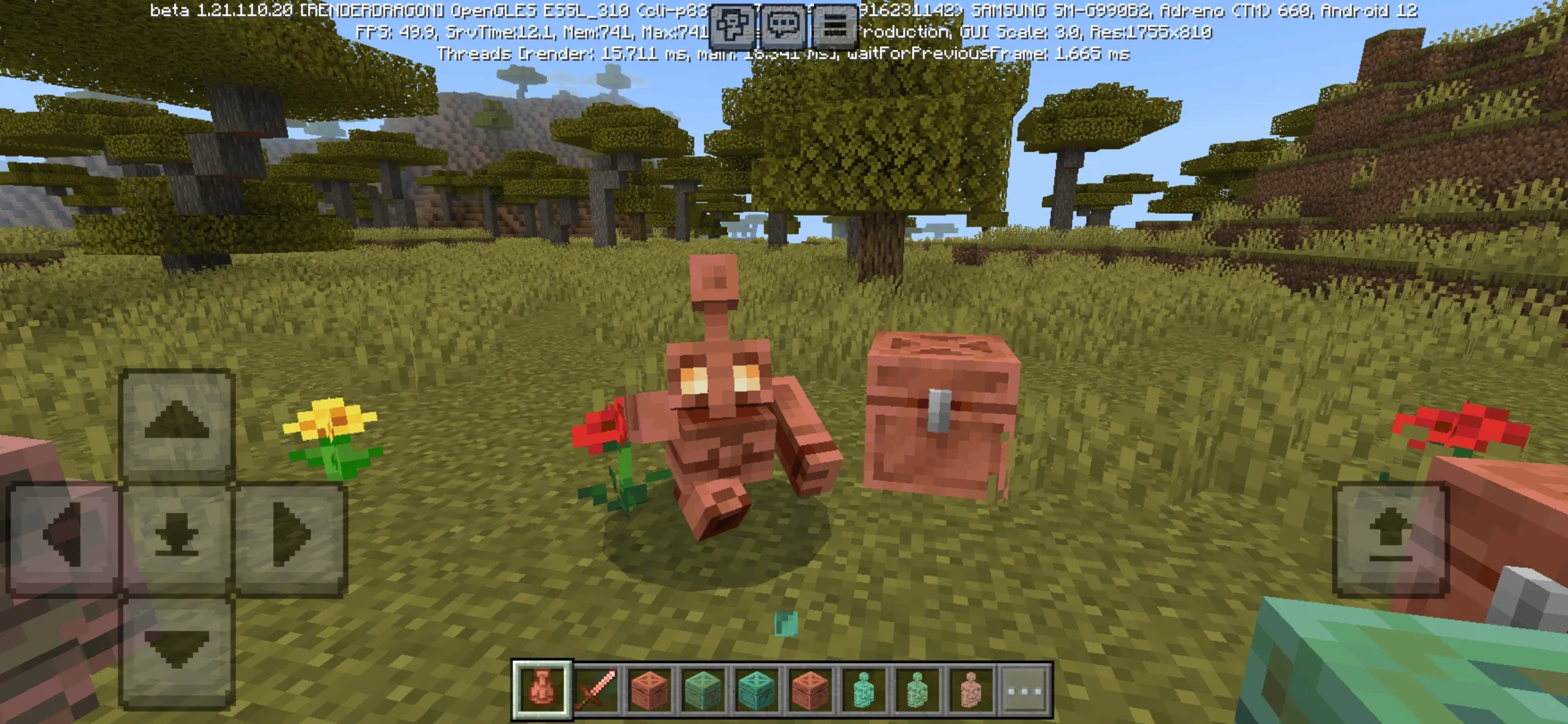 Copper Golem from Minecraft 1.21