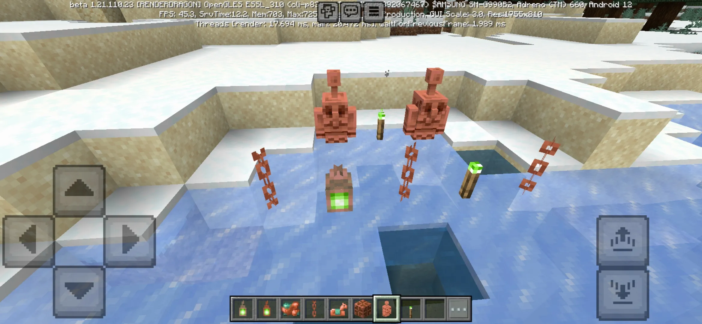 Copper Items from Minecraft 1.21