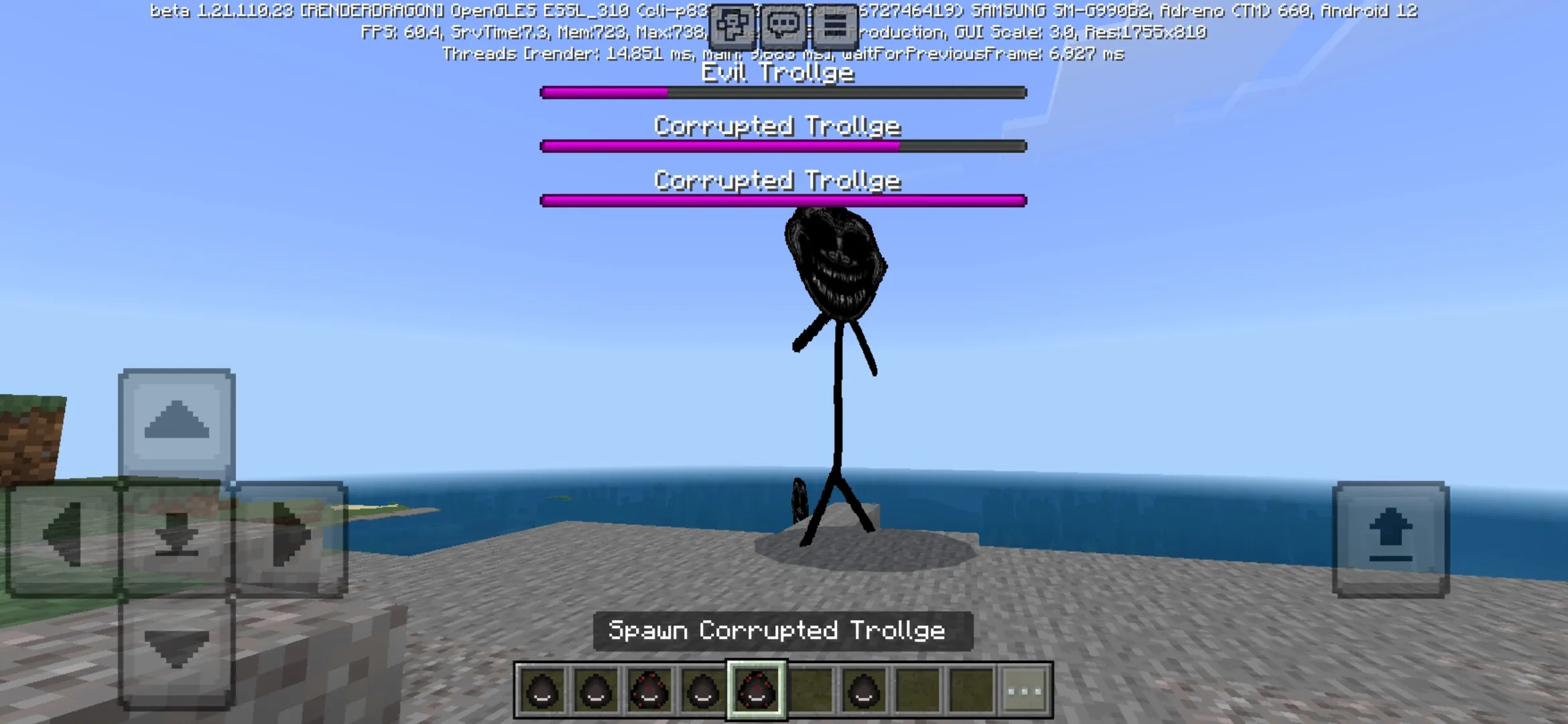 Corrupted from Trollge Mod for Minecraft PE