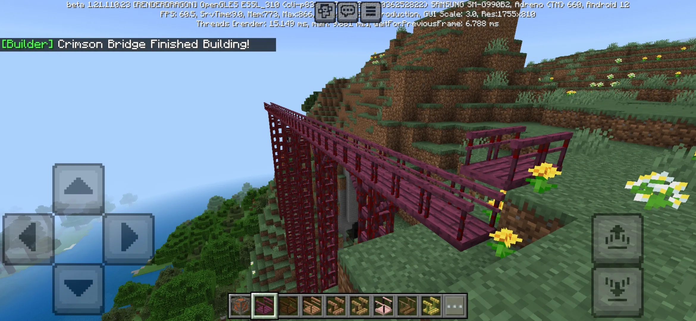 Crimson from Bridges Mod for Minecraft PE