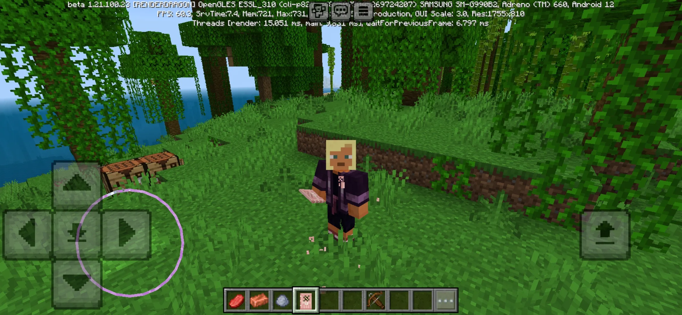 Door from Eatable Items Mod for Minecraft PE