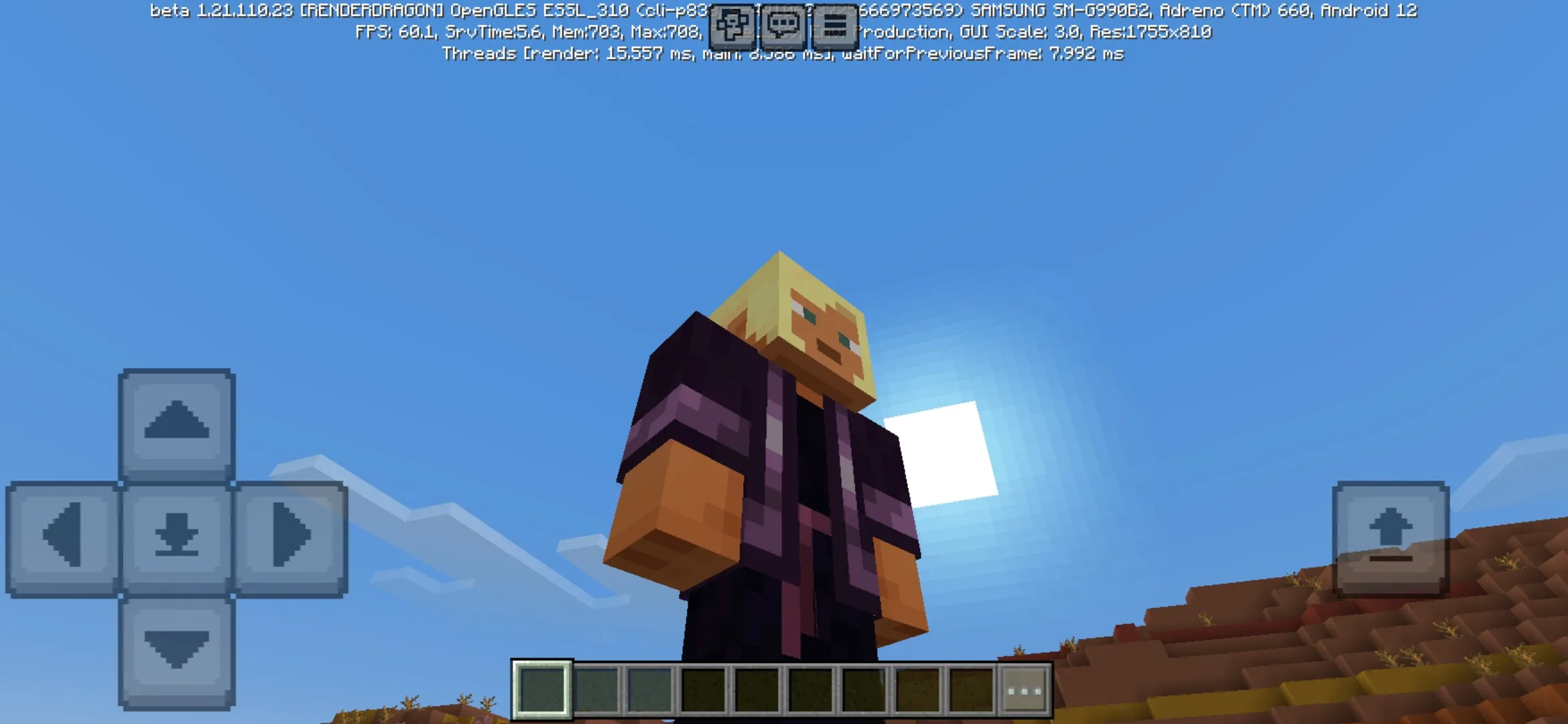 Free Look Texture Pack for Minecraft PE