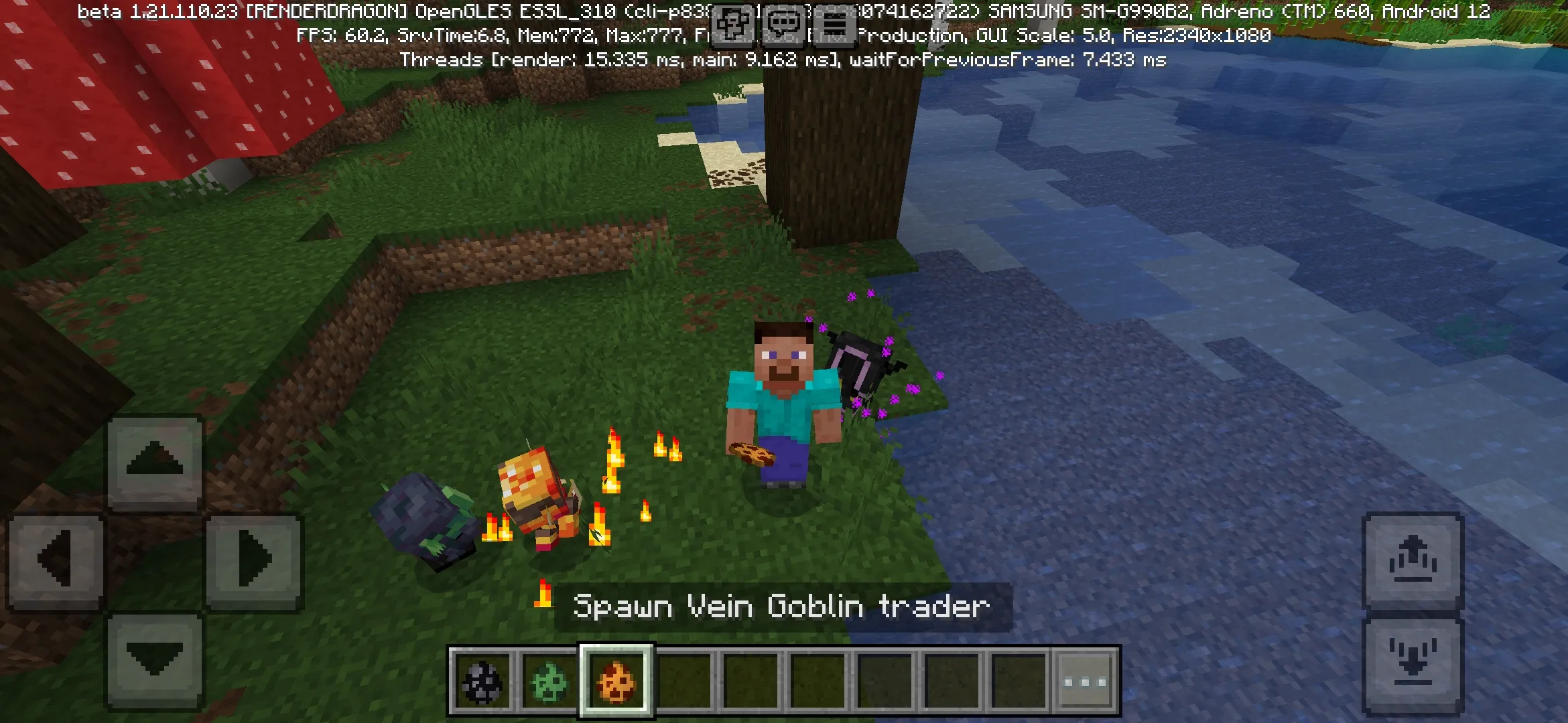 Goblin Trader Mod for Minecraft PE