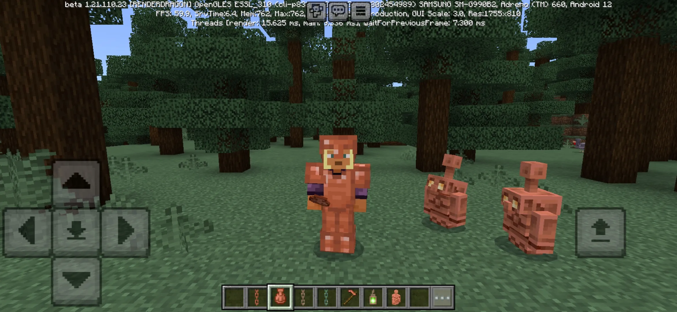 Golem from Minecraft PE 1.21