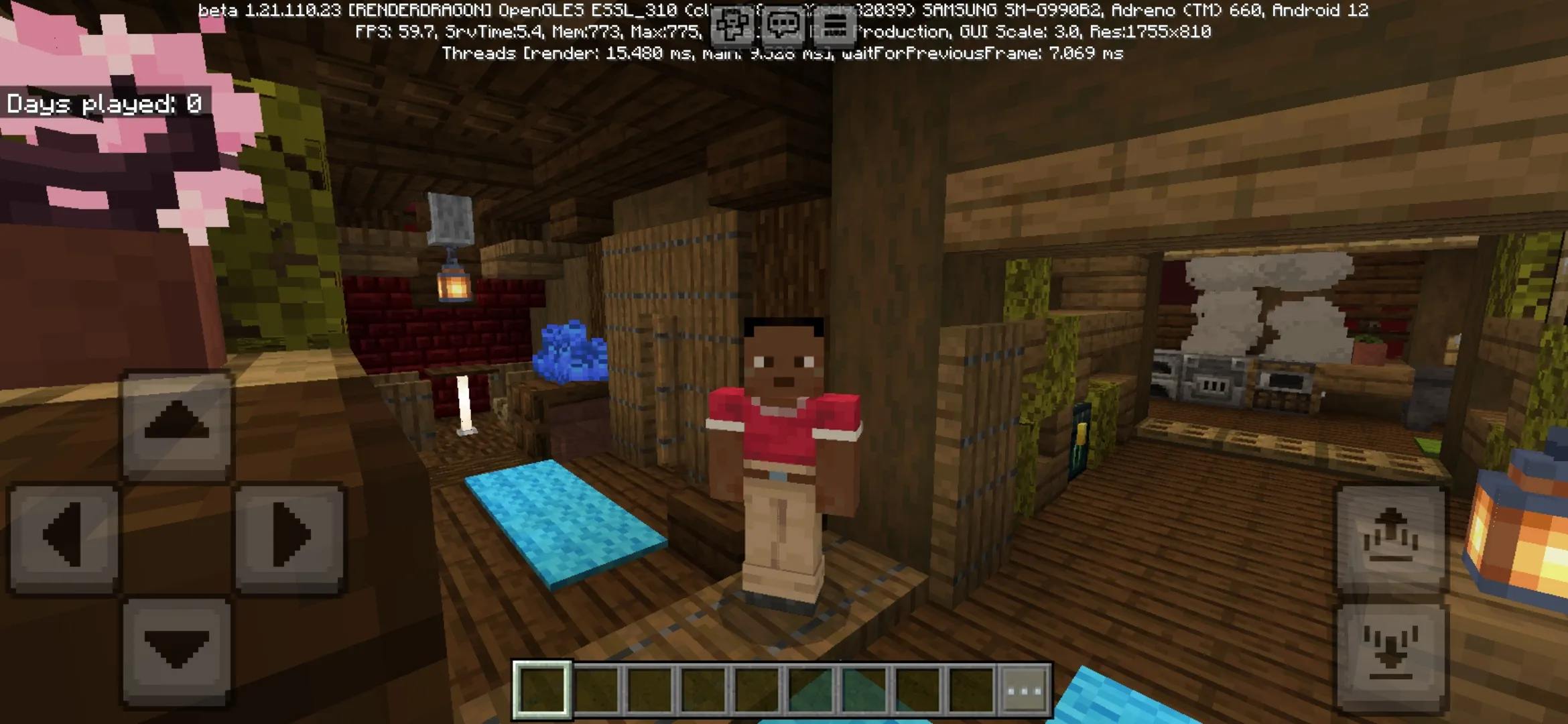 Interior from Hell Map for Minecraft PE