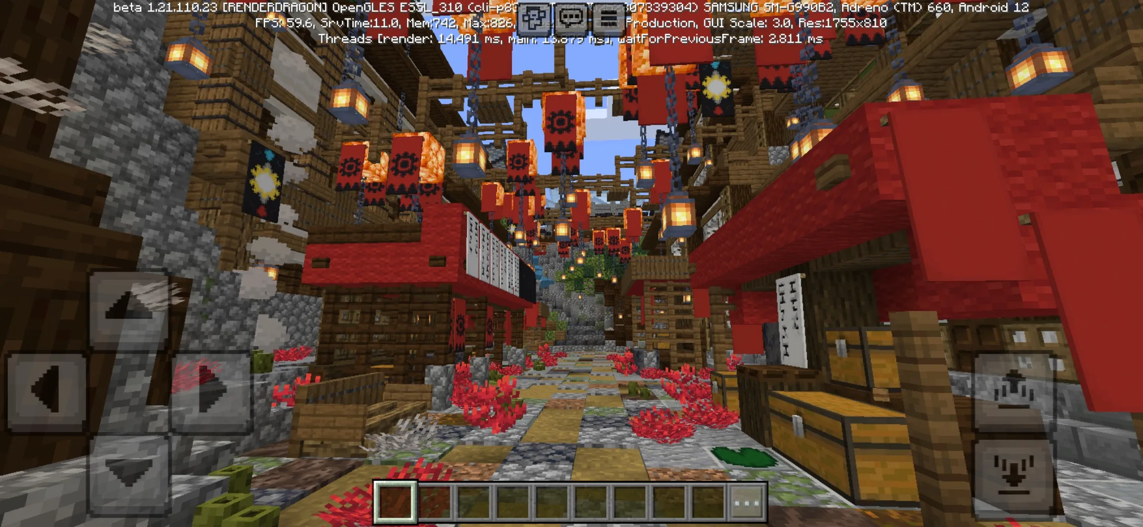 Japanese Style Map for Minecraft PE