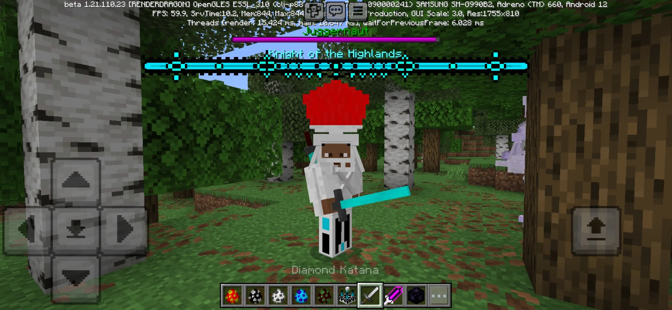 Knight from Legends of Cenarax Mod for Minecraft PE