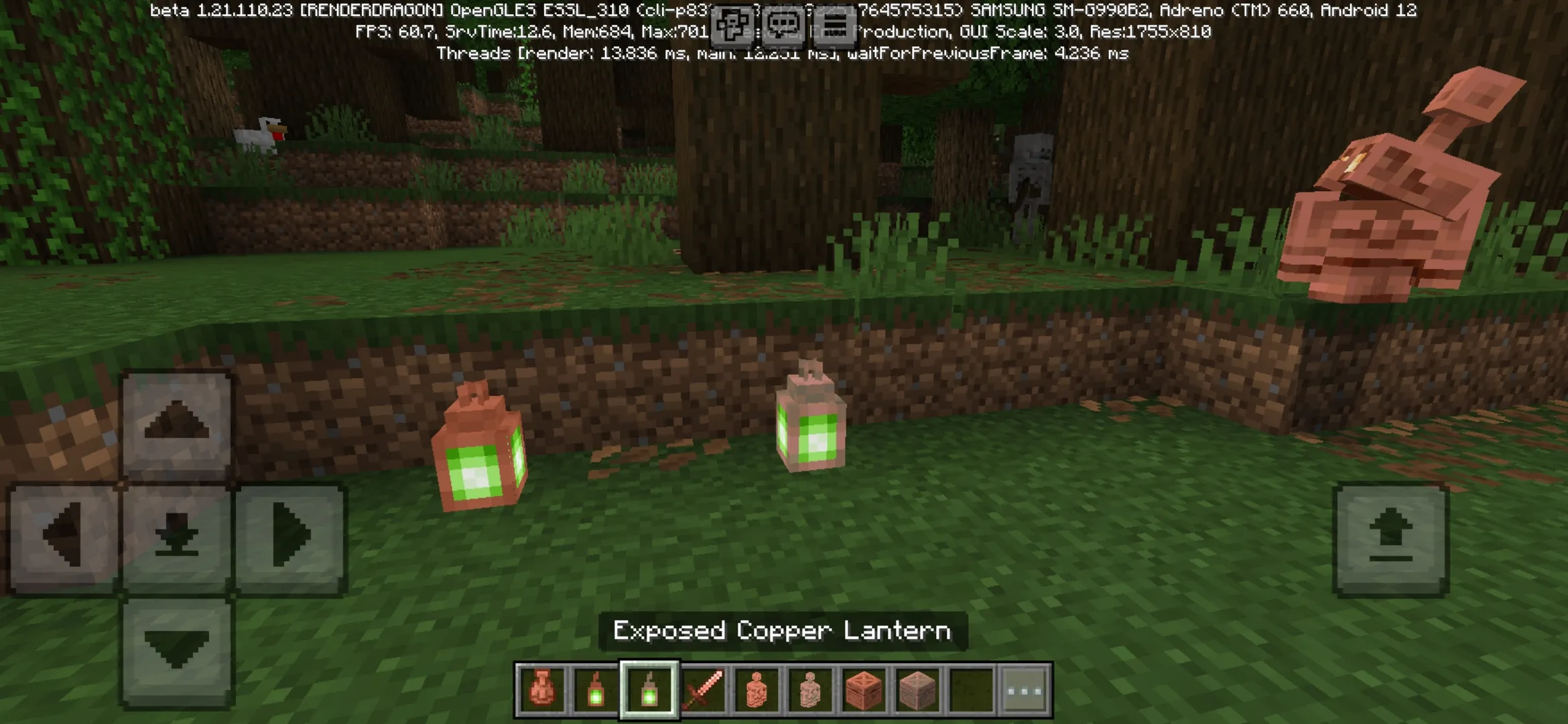 Lantern from Minecraft PE 1.21