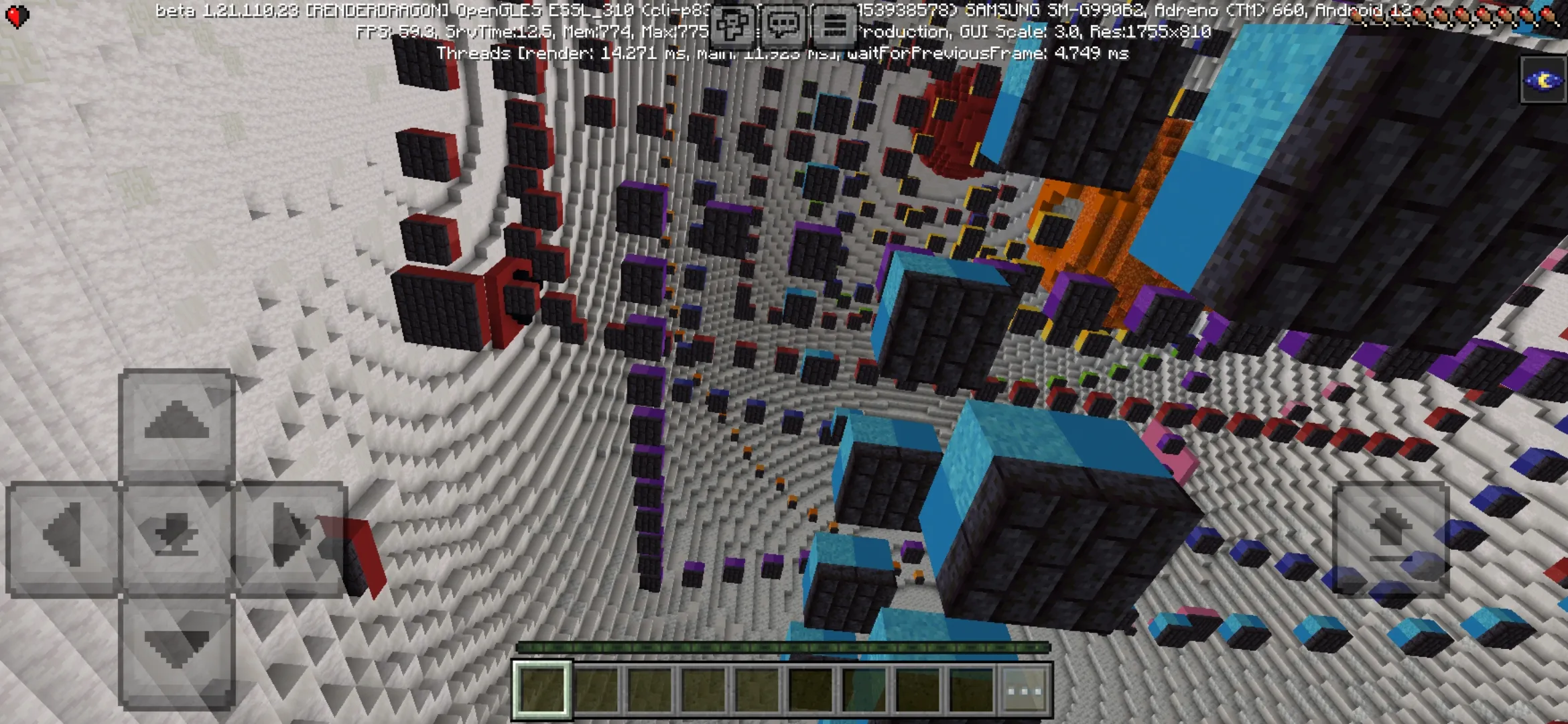 Location from Easy Sphere Map for Minecraft PE