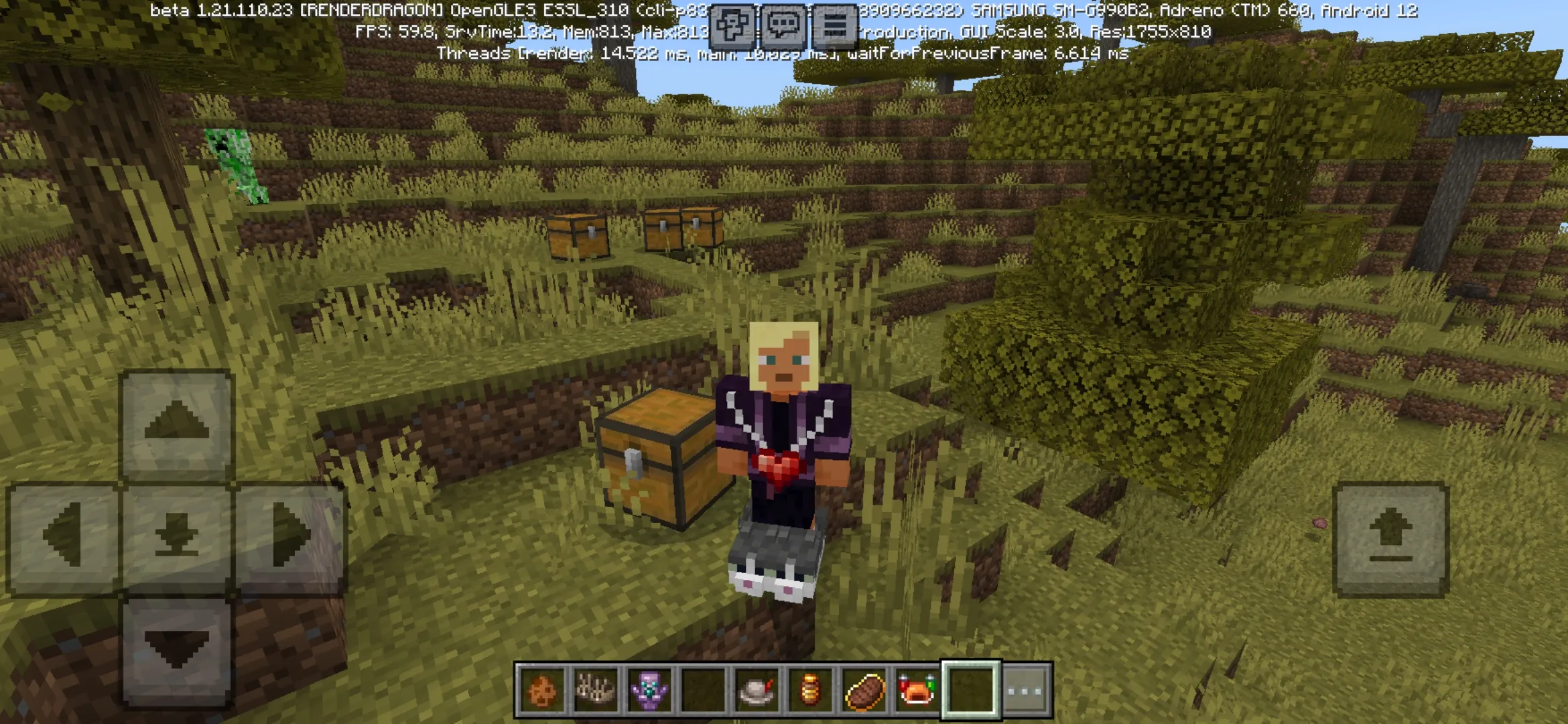 Mimic from Artifacts Mod for Minecraft PE
