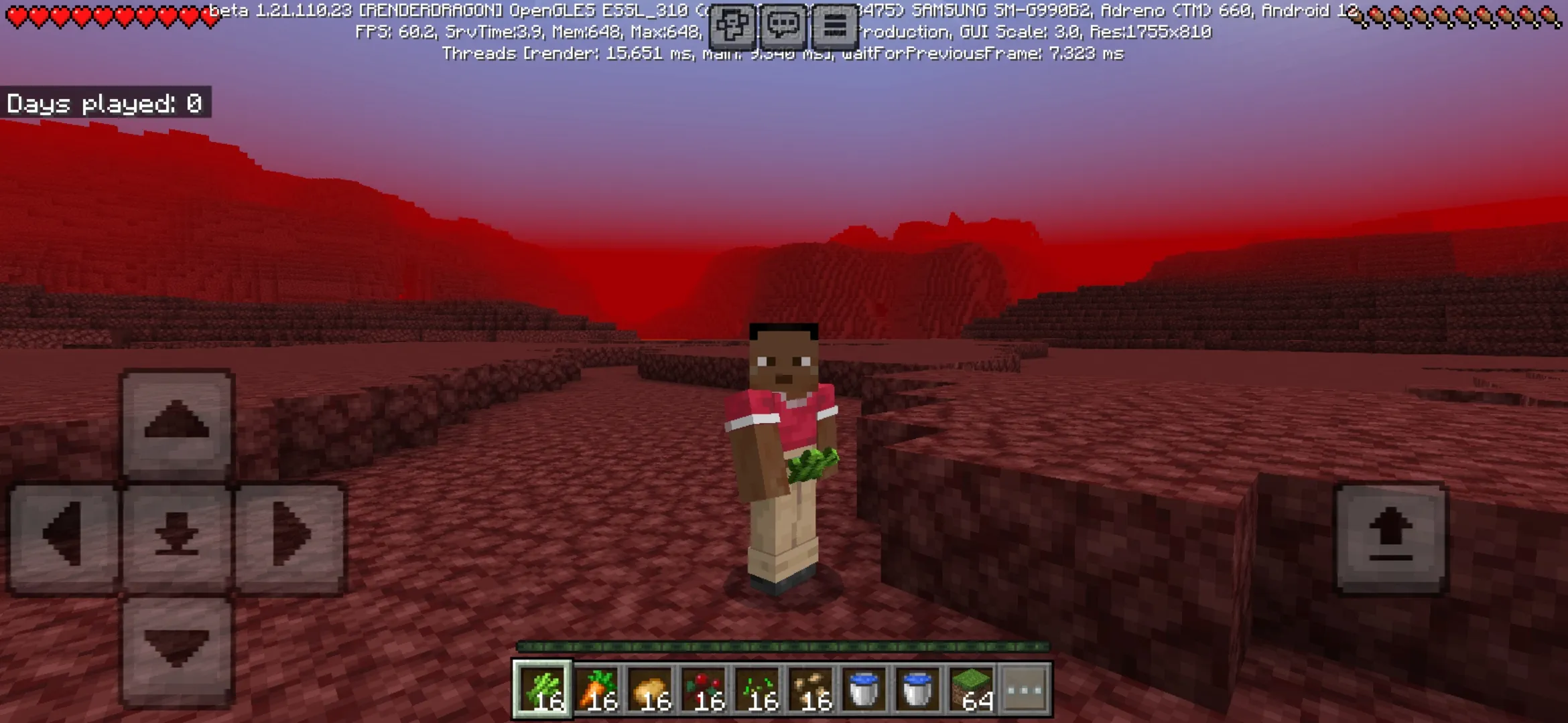 Nature from Hell Map for Minecraft PE