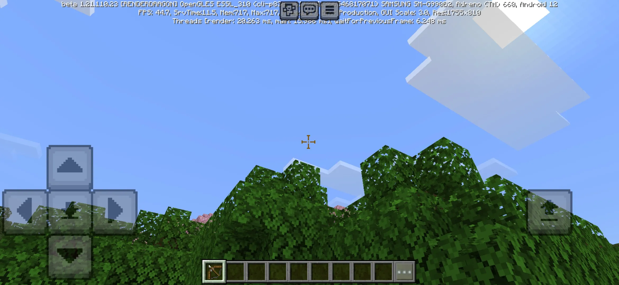 New from Custom Crosshairs Mod for Minecraft PE