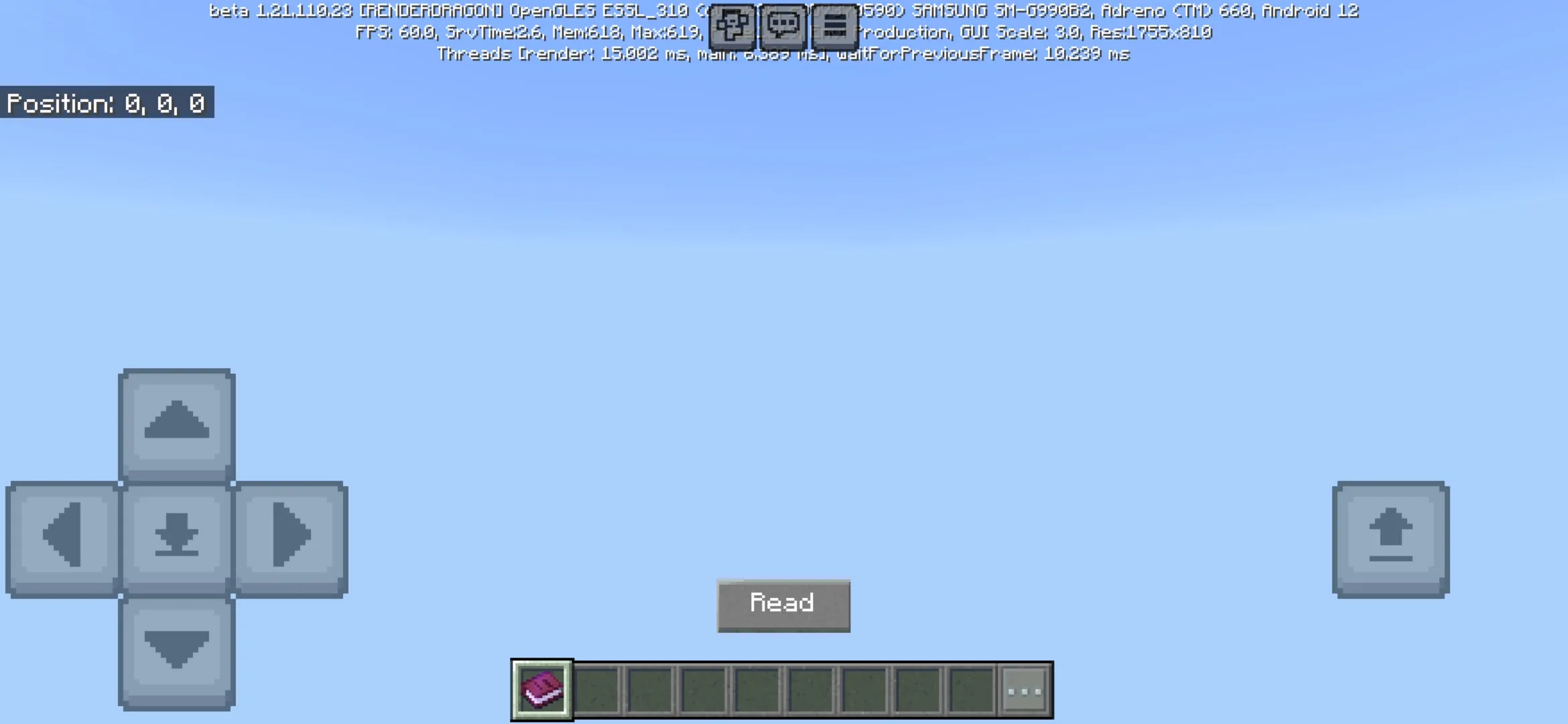 No Blocks Map for Minecraft PE