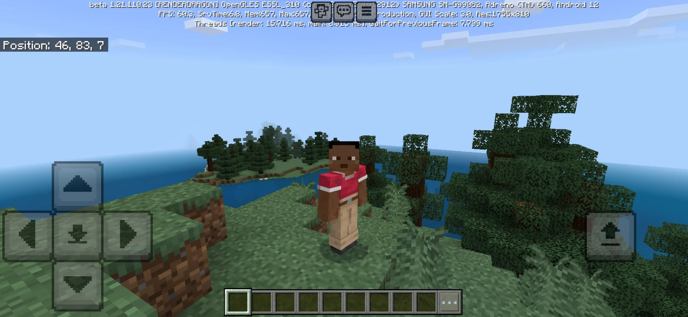 Old World Generation Map for Minecraft PE