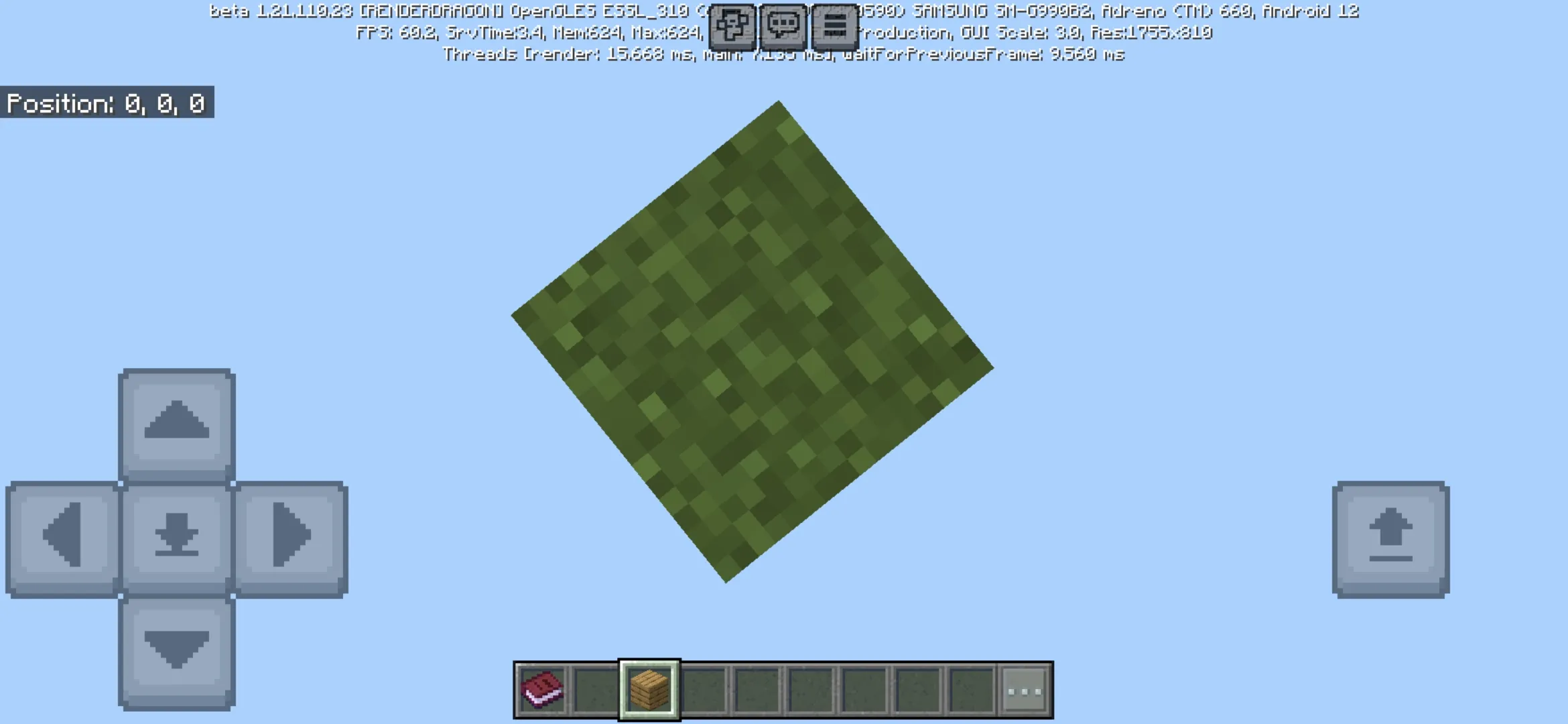 One from No Blocks Map for Minecraft PE