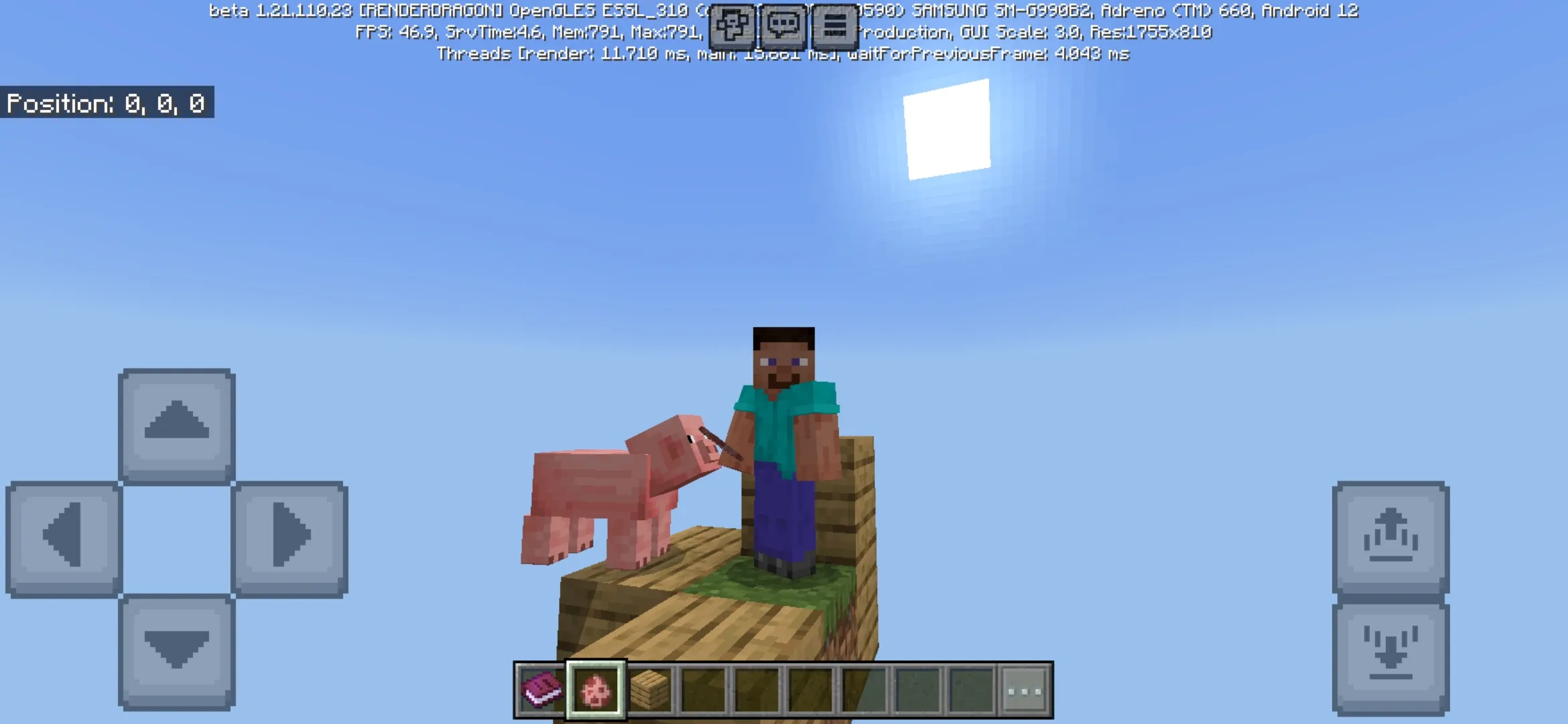 Pig from No Blocks Map for Minecraft PE