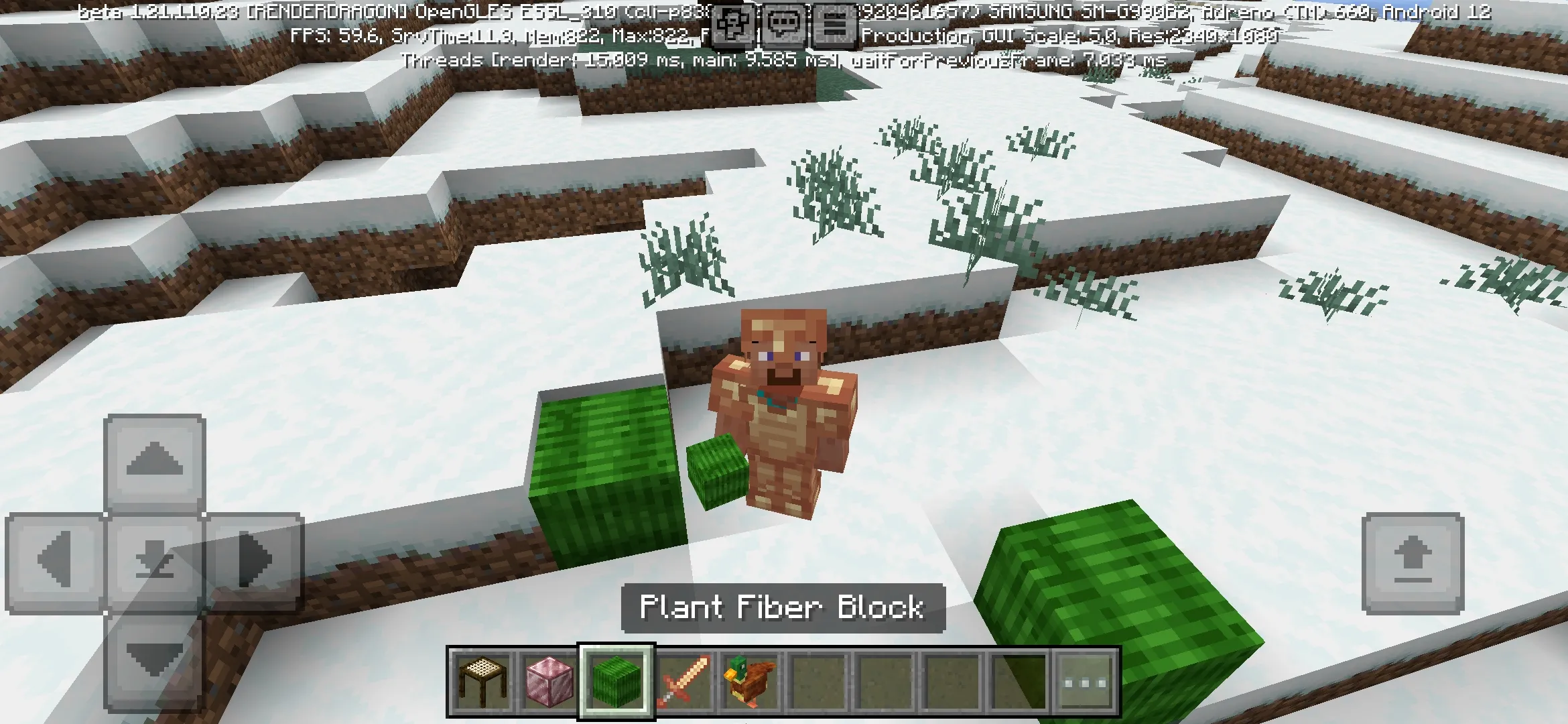 Plant Fiber from Aurorian Craft Mod for Minecraft PE