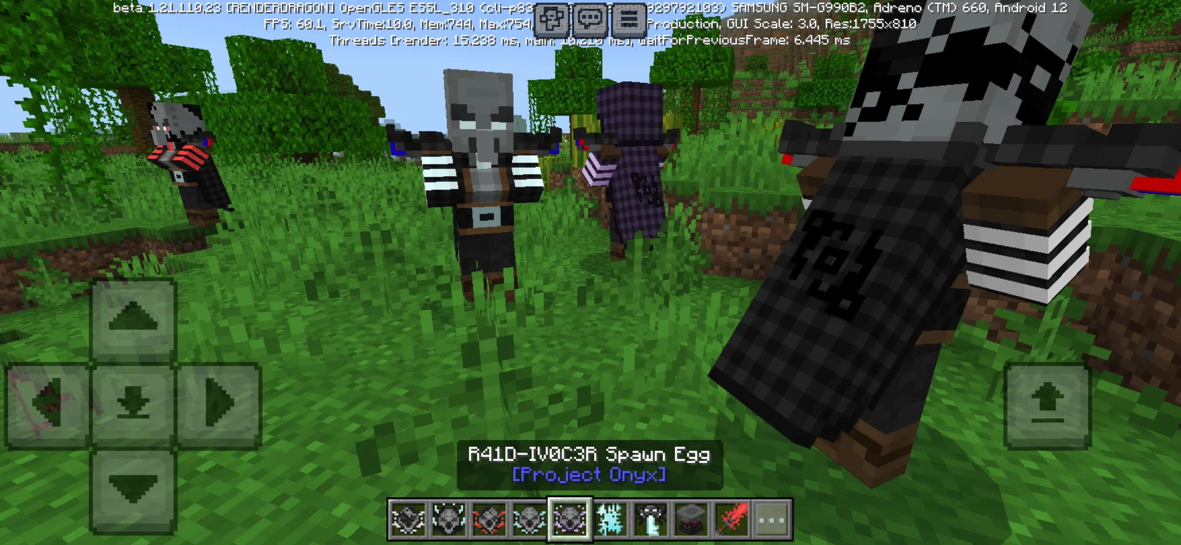 R41D from Project Onyx Mod for Minecraft PE