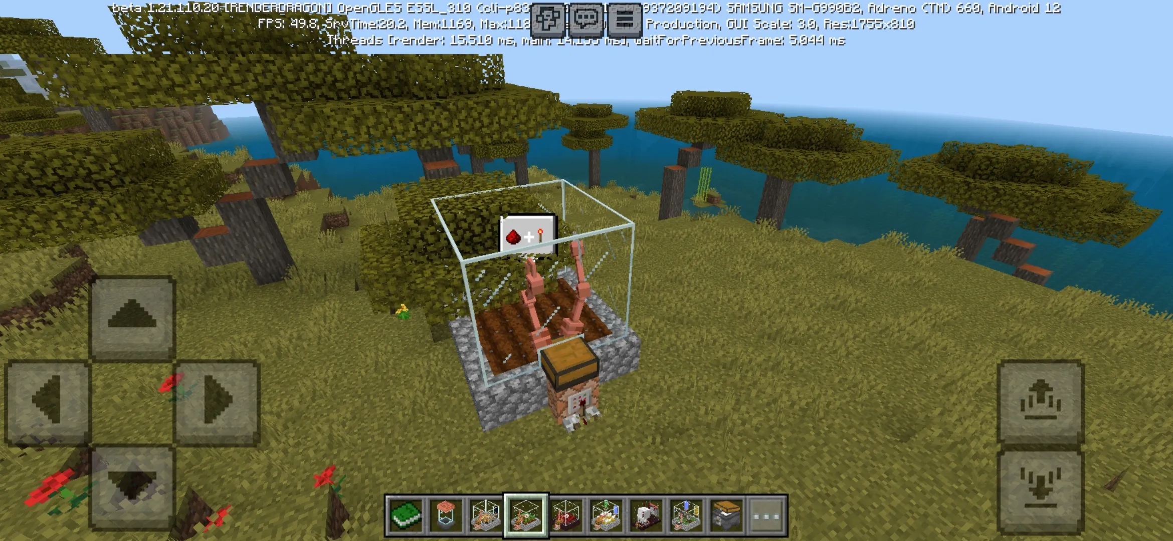 Craft Redstone Mod for Minecraft PE