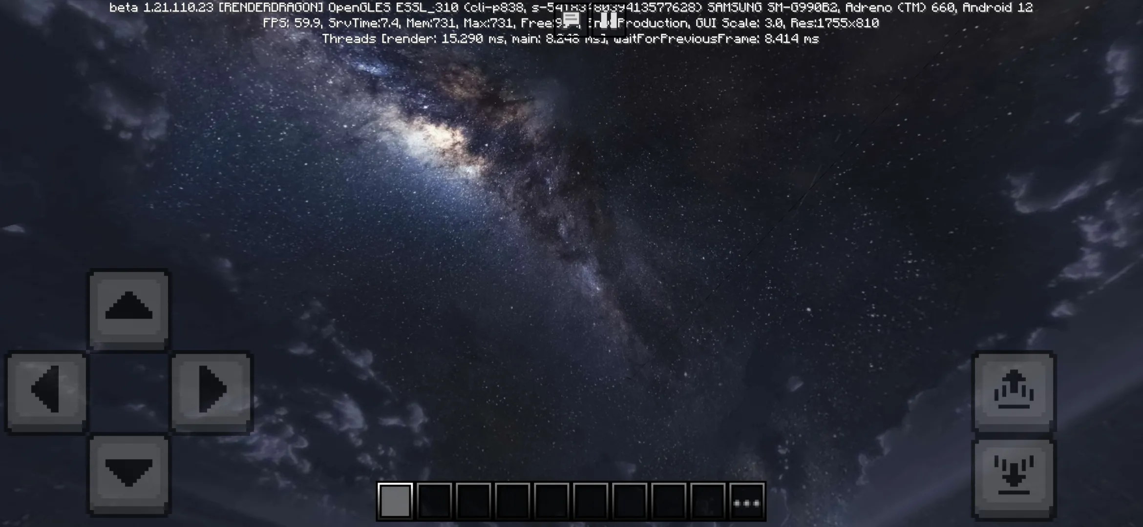 Sky from Darkness Texture Pack for Minecraft PE