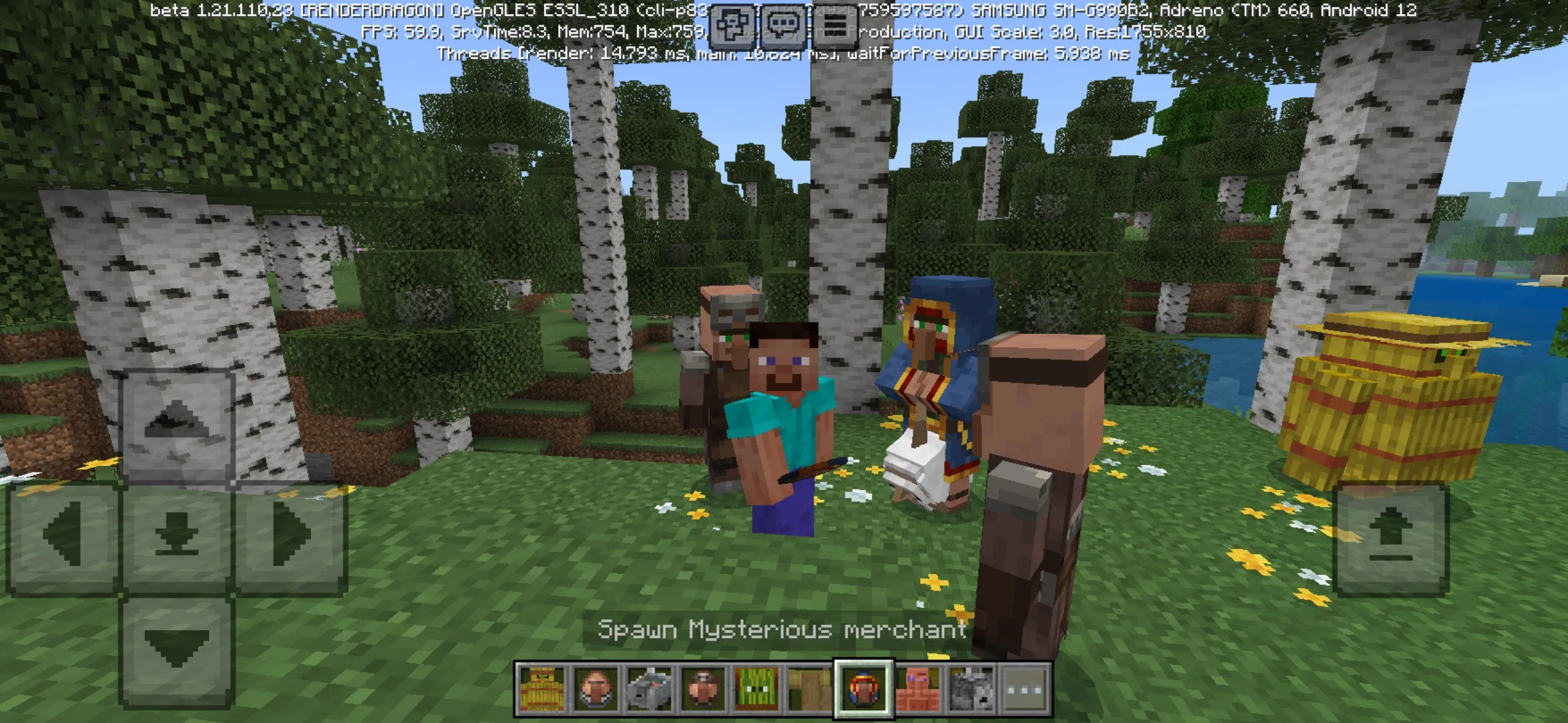 Soldier Villager Mod for Minecraft PE