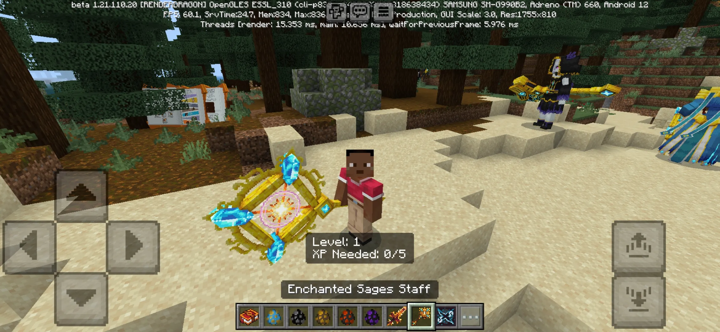 Anime Weapons Mod for Minecraft PE