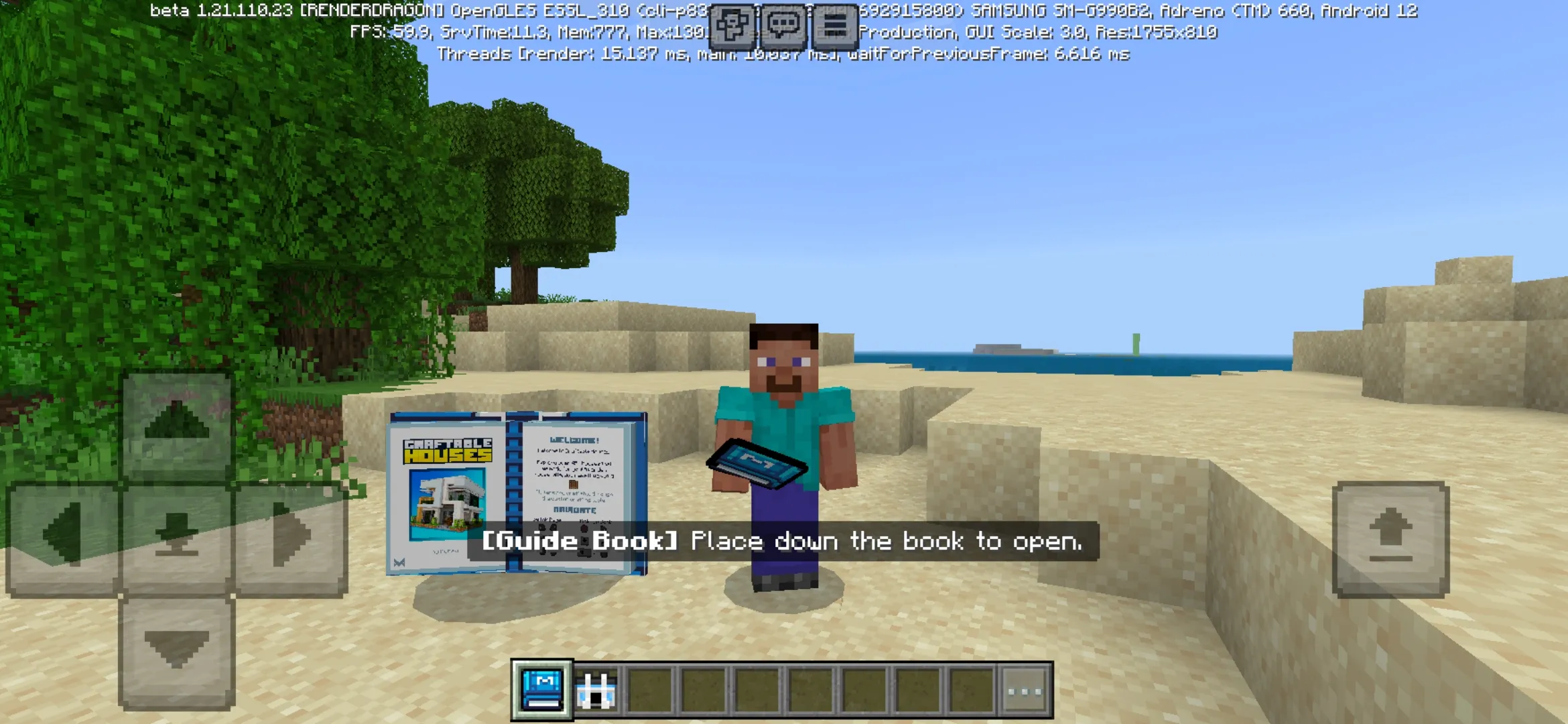 Start from Building Houses Mod for Minecraft PE