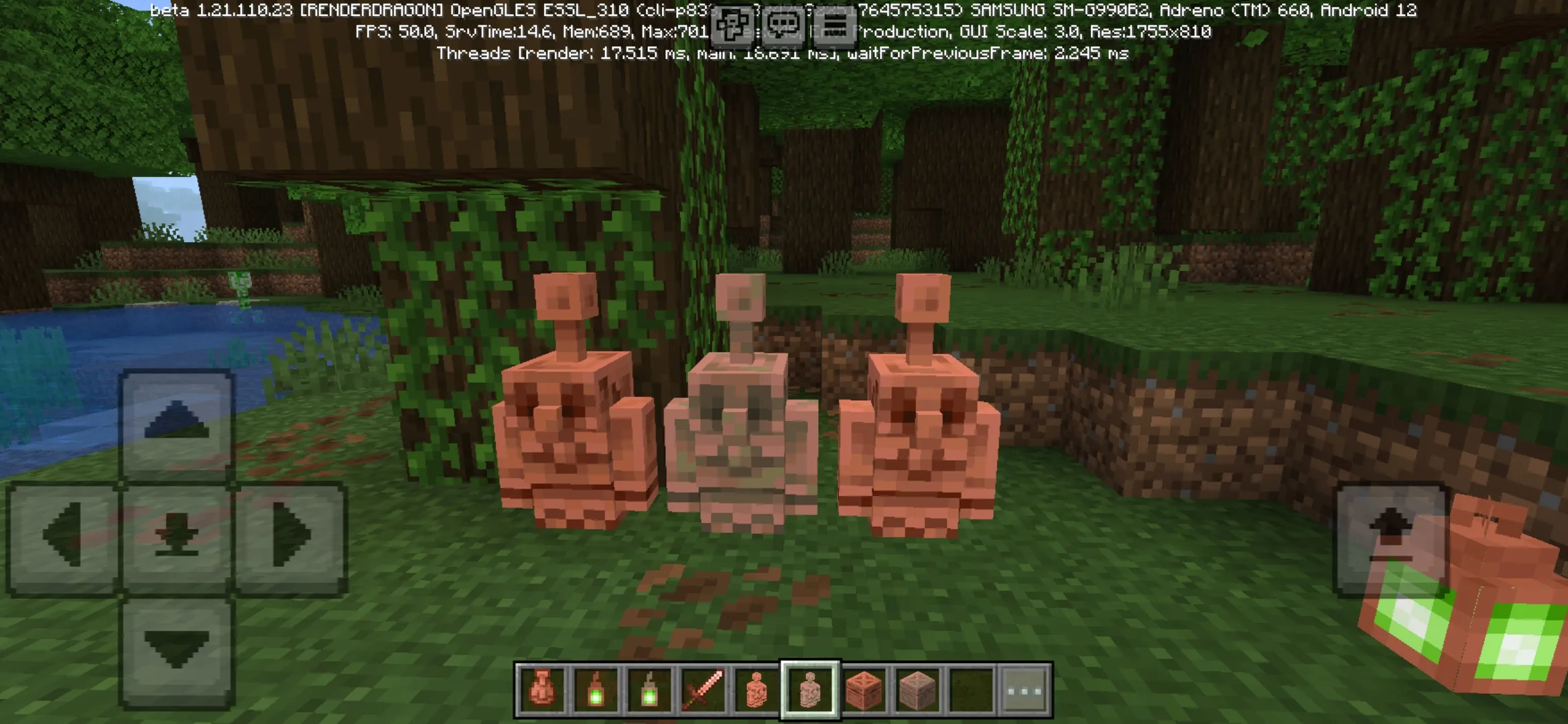 Statue from Minecraft PE 1.21