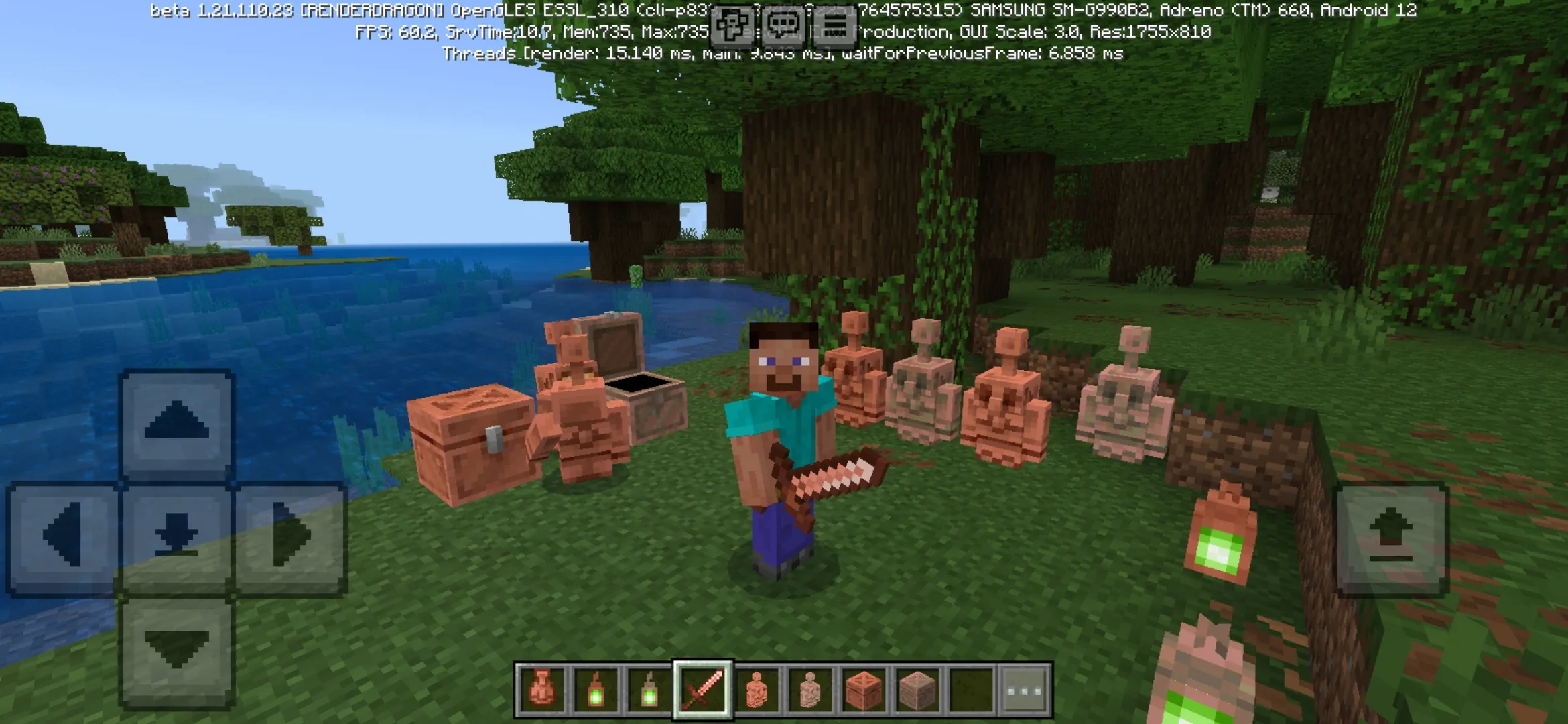 Sword from Minecraft PE 1.21